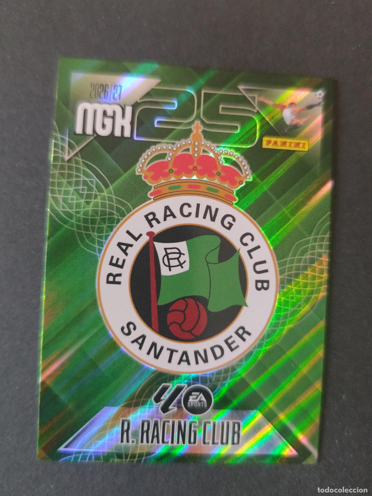 Figurine di Calcio: 271 ESCUDO RACING SANTANDER MEGACRACKS 2026 2027 26 27