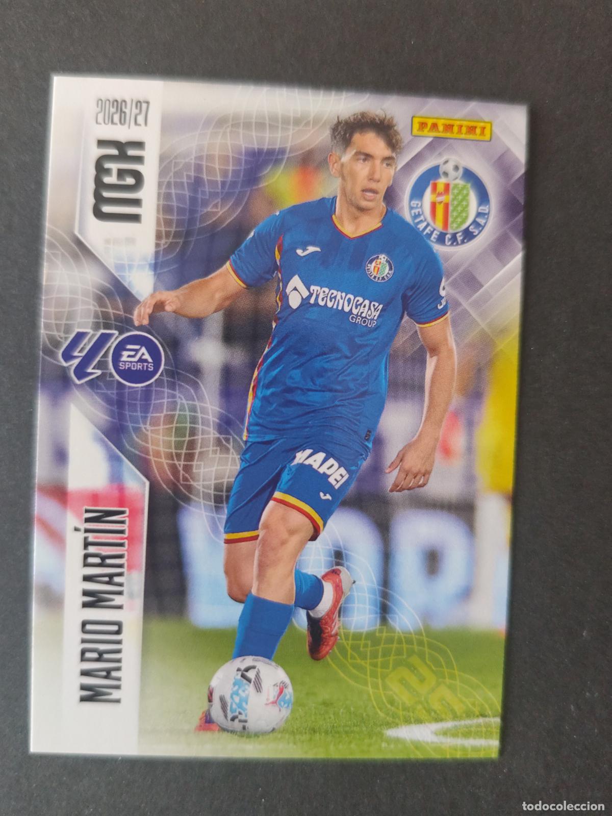 Figurine di Calcio: 190 MARIO MART&Iacute;N GETAFE MEGACRACKS 2026 2027 26 27