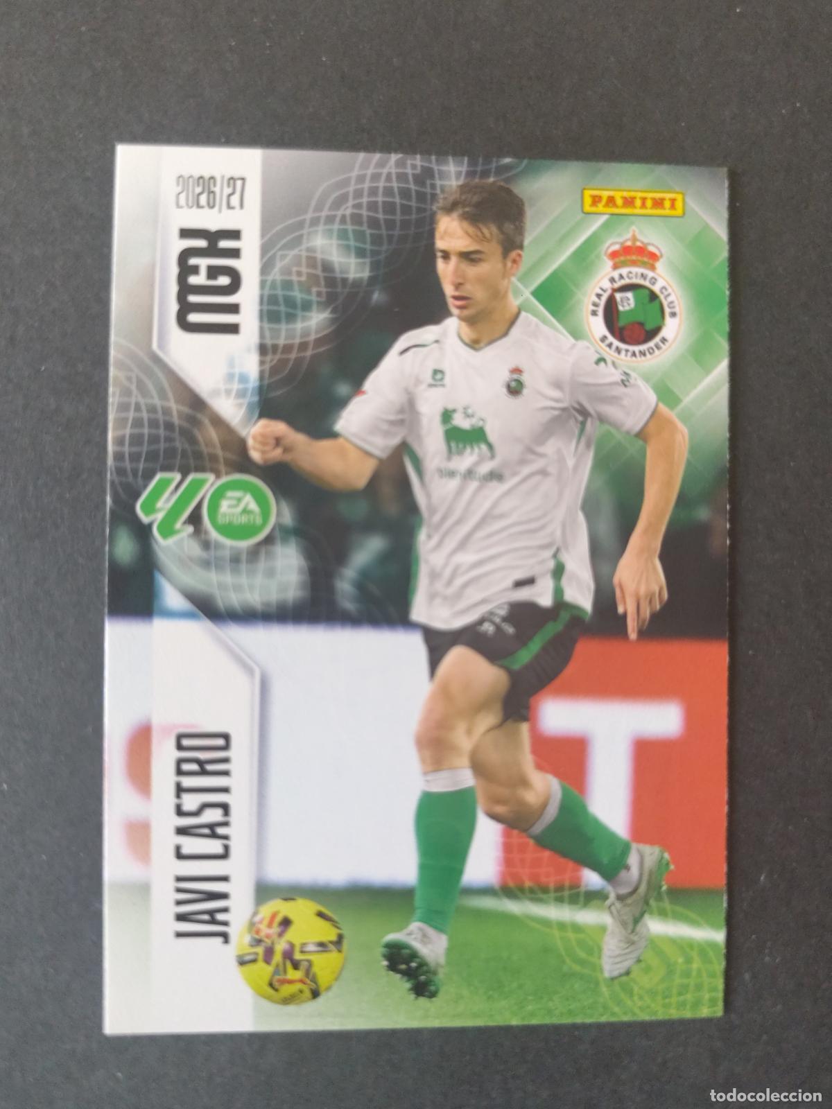 Figurine di Calcio: 277 JAVI CASTRO RACING SANTANDER MEGACRACKS 2026 2027 26 27