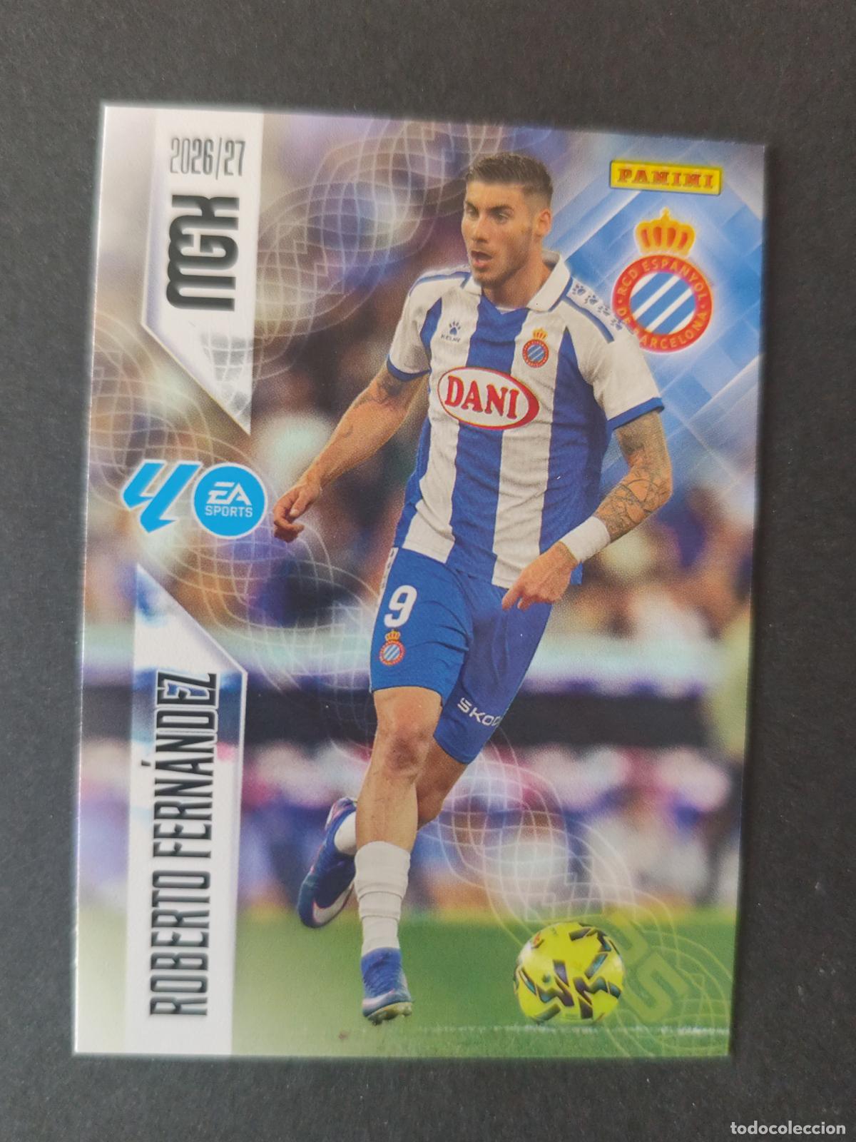 Figurine di Calcio: 178 ROBERTO FERN&Aacute;NDEZ ESPANYOL MEGACRACKS 2026 2027 26 27