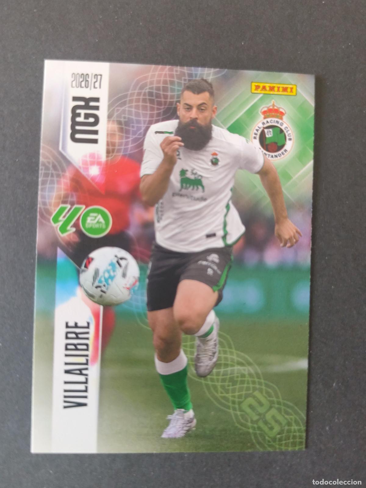 Figurine di Calcio: 287 VILLALIBRE RACING SANTANDER MEGACRACKS 2026 2027 26 27