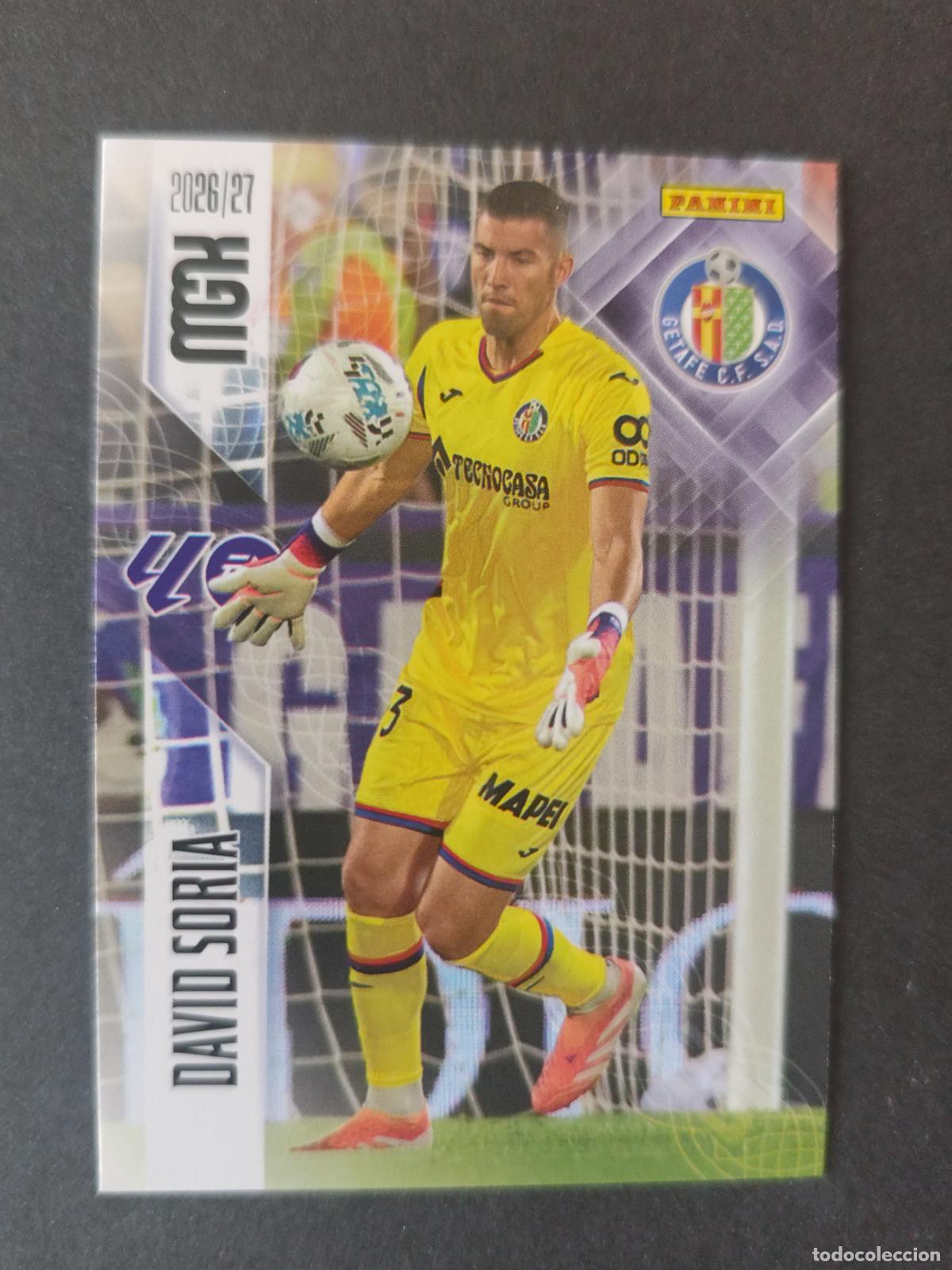 Figurine di Calcio: 182 DAVID SORIA GETAFE MEGACRACKS 2026 2027 26 27