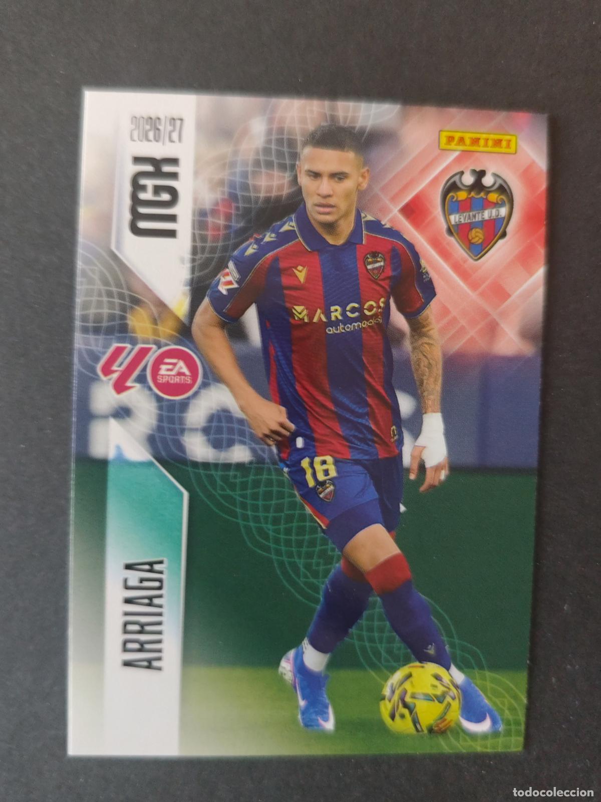Figurine di Calcio: 208 ARRIAGA LEVANTE MEGACRACKS 2026 2027 26 27