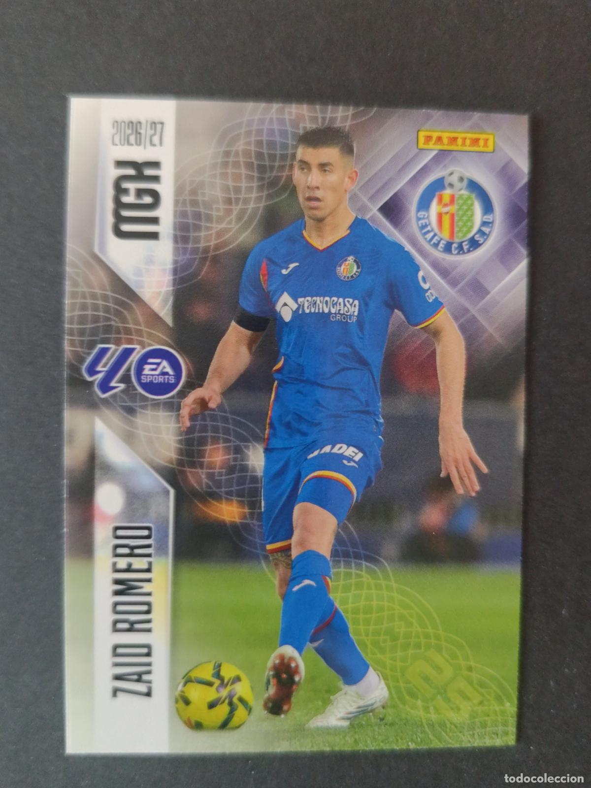 Figurine di Calcio: 188 ZAID ROMERO GETAFE MEGACRACKS 2026 2027 26 27