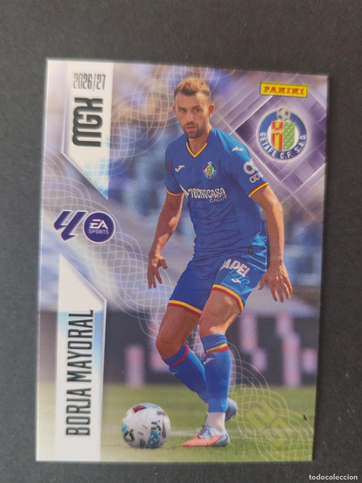 Fu&szlig;ball-Sticker: 195 BORJA MAYORAL GETAFE MEGACRACKS 2026 2027 26 27