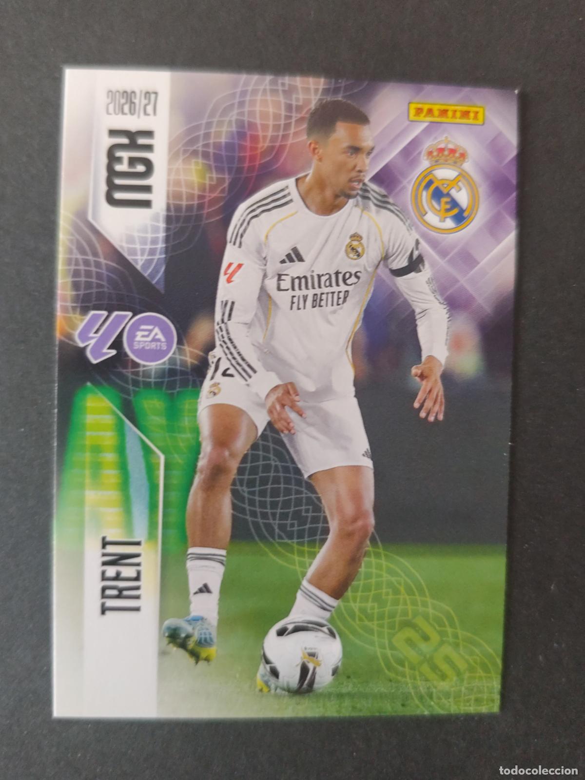 Football Stickers: 220 TRENT REAL MADRID MEGACRACKS 2026 2027 26 27