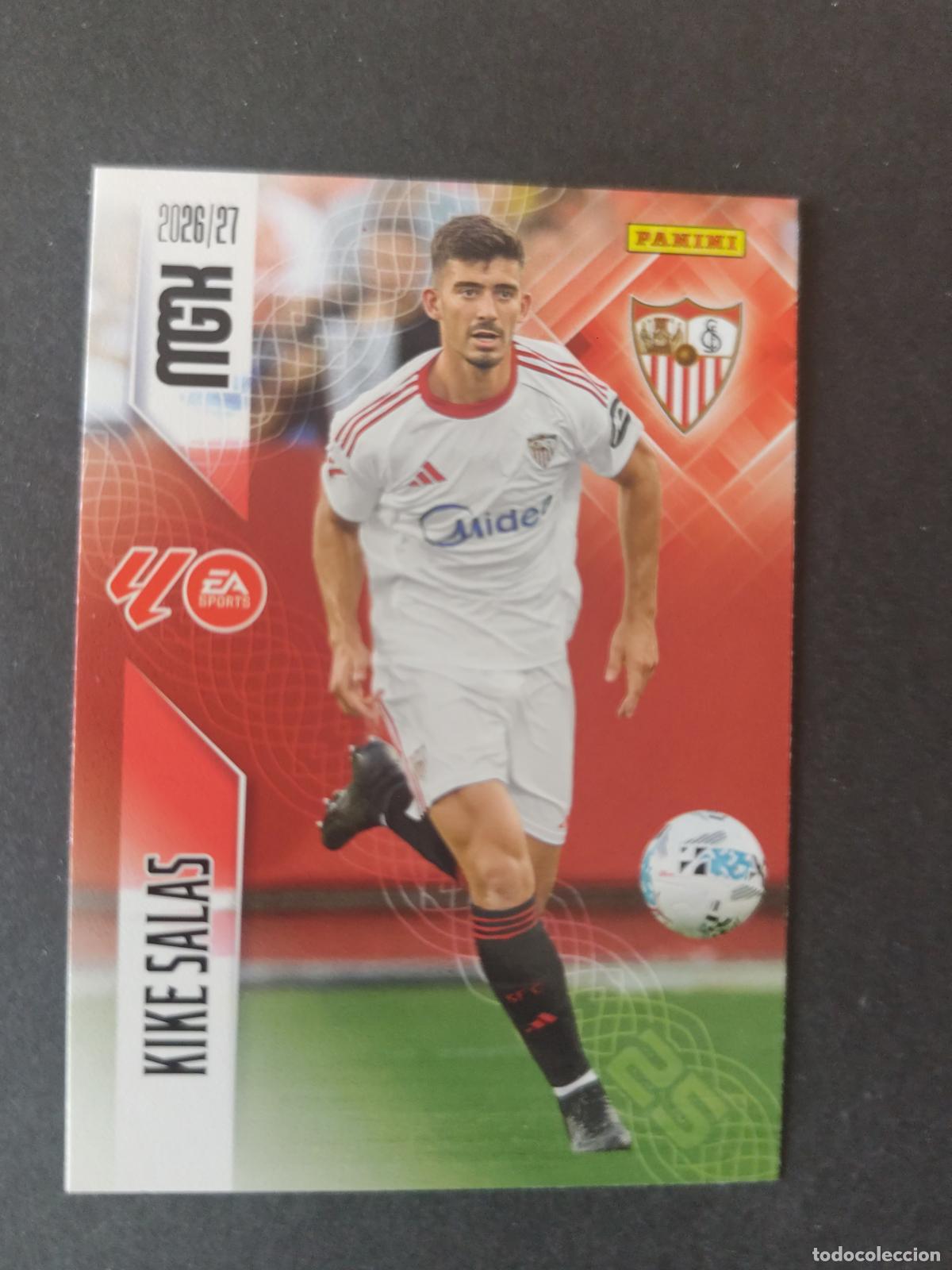 Football Stickers: 330 KIKE SALAS SEVILLA MEGACRACKS 2026 2027 26 27