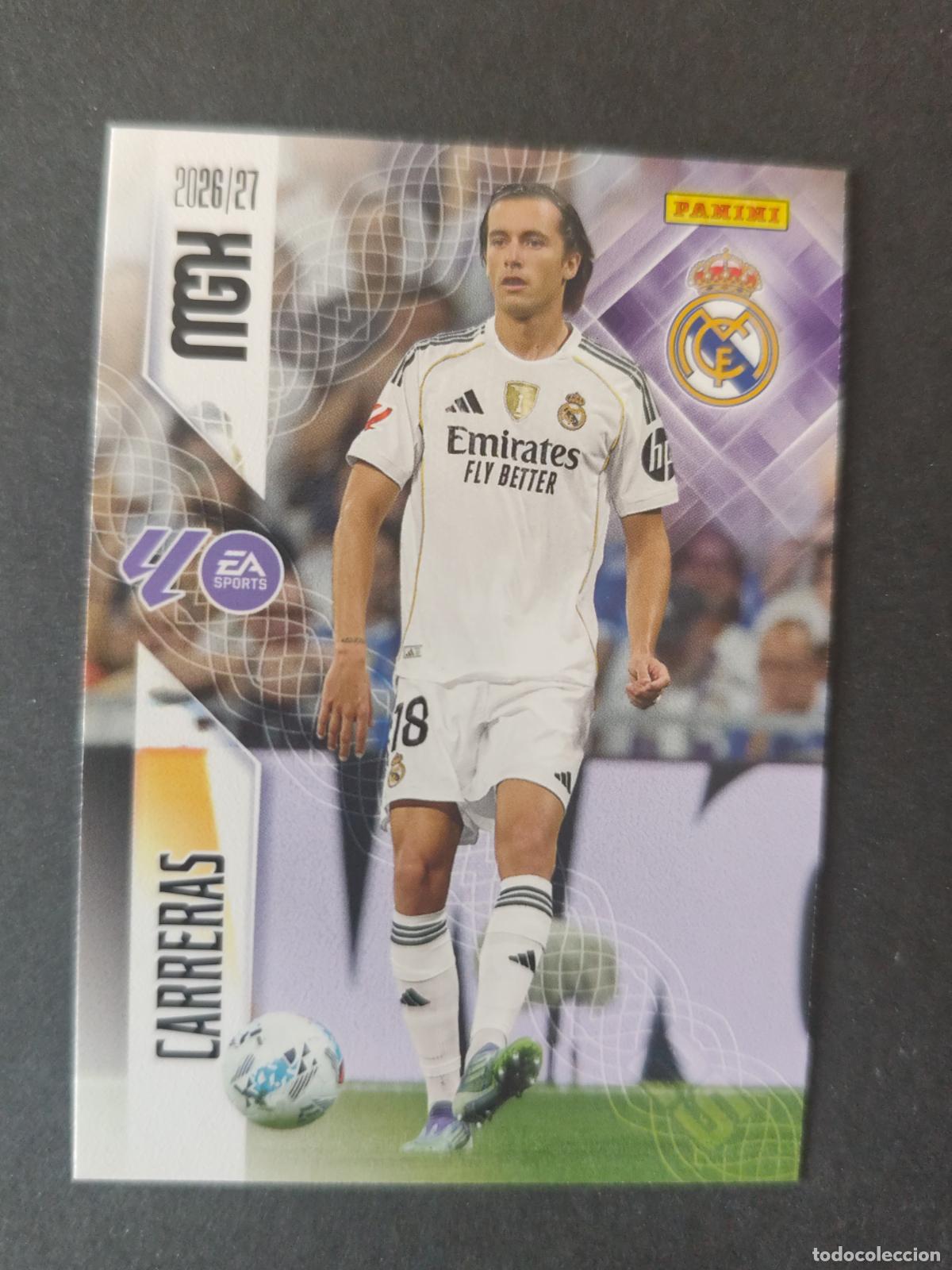 Football Stickers: 224 CARRERAS REAL MADRID MEGACRACKS 2026 2027 26 27