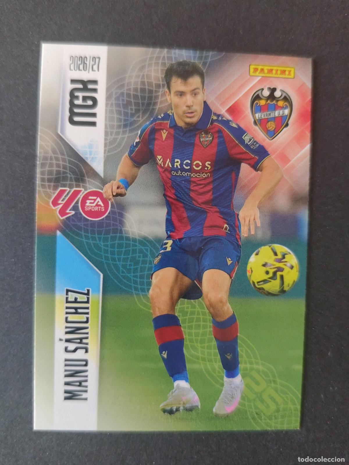 Cromos de Futebol: 206 MANU S&Aacute;NCHEZ LEVANTE MEGACRACKS 2026 2027 26 27