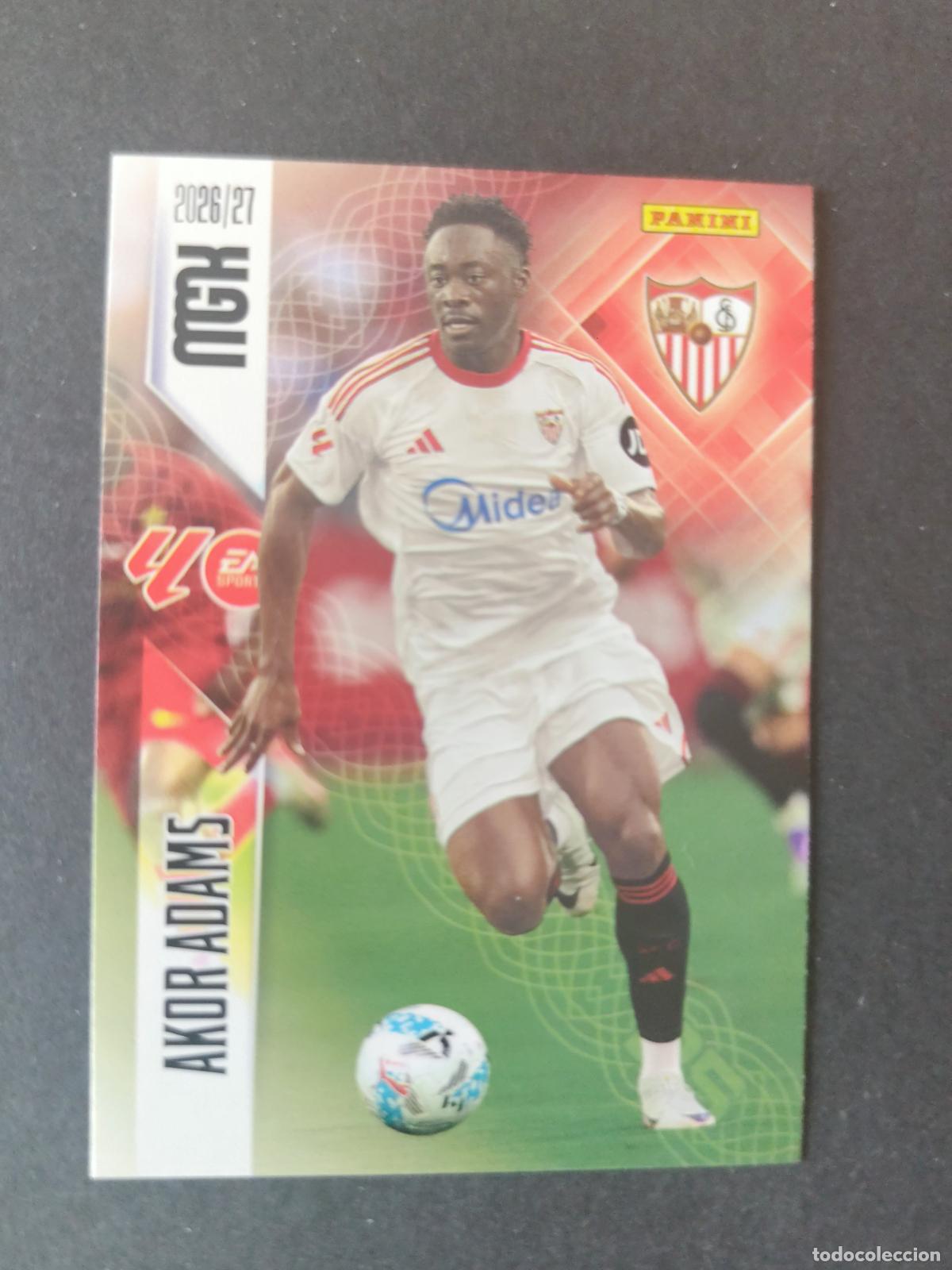 Cromos de Futebol: 341 AKOR ADAMS SEVILLA MEGACRACKS 2026 2027 26 27