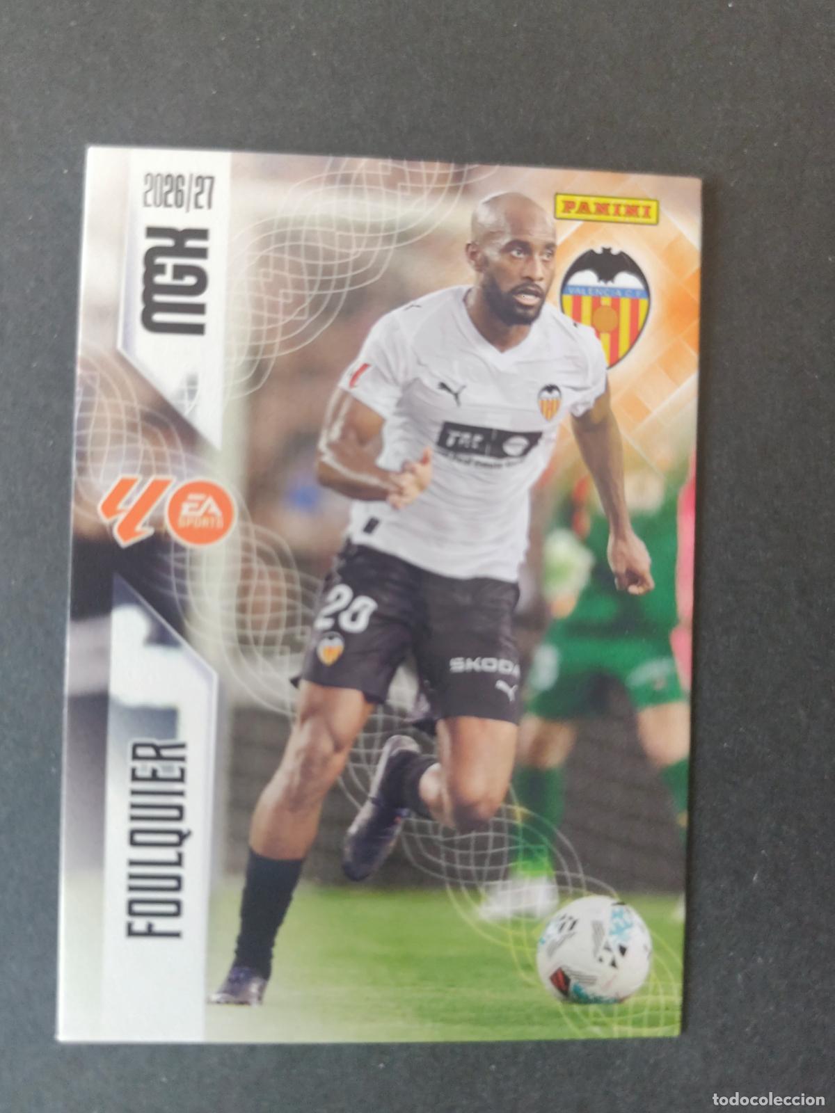 Cromos de Futebol: 346 FOULQUIER VALENCIA MEGACRACKS 2026 2027 26 27