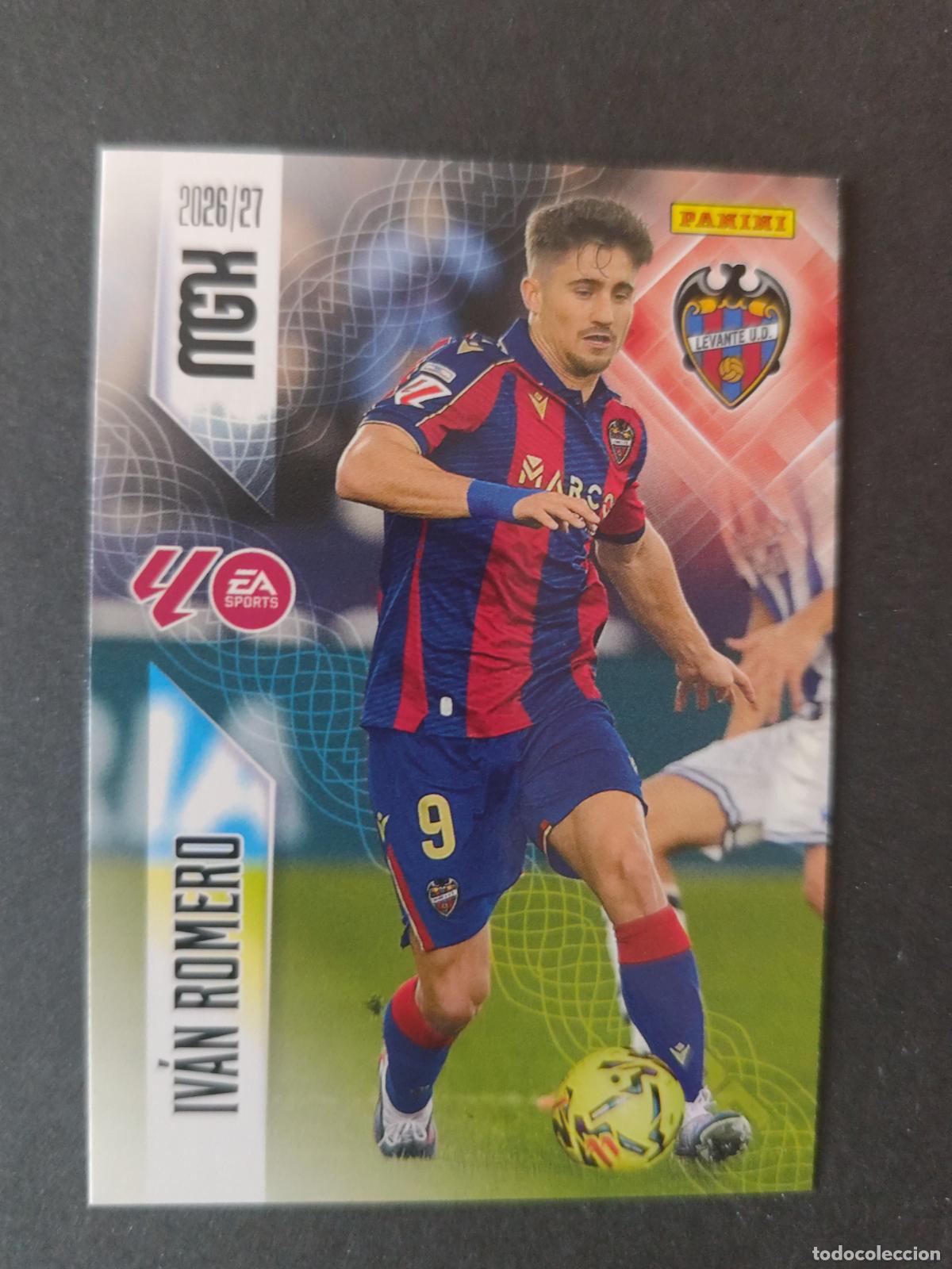 Cromos de Futebol: 214 IV&Aacute;N ROMERO LEVANTE MEGACRACKS 2026 2027 26 27