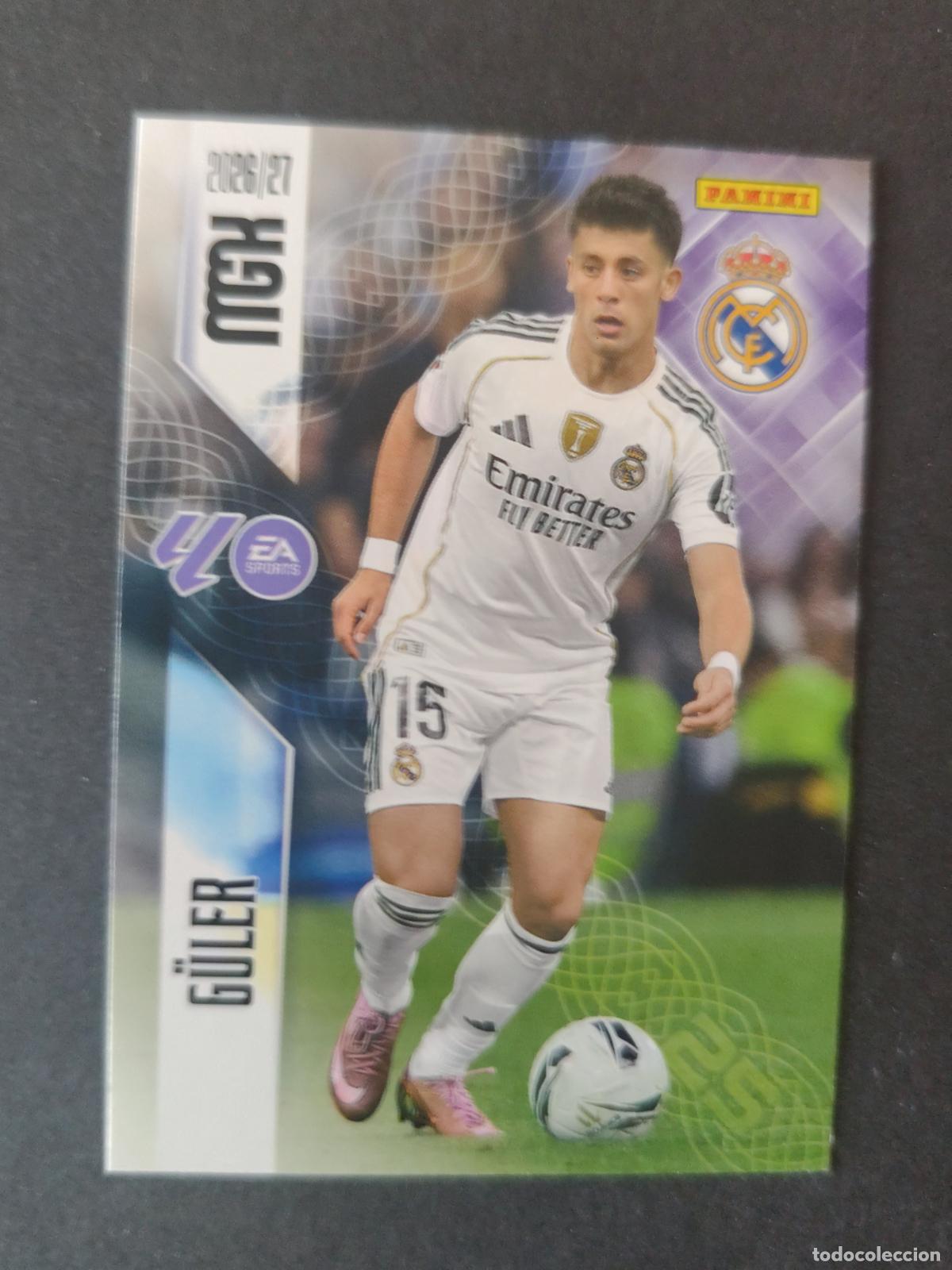Cromos de Futebol: 229 G&Uuml;LER REAL MADRID MEGACRACKS 2026 2027 26 27