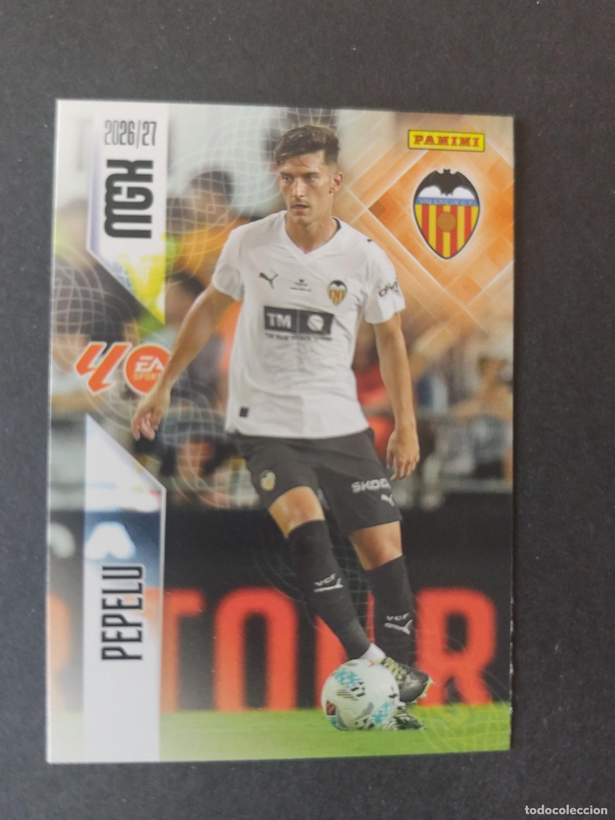 Cromos de Futebol: 352 PEPELU VALENCIA MEGACRACKS 2026 2027 26 27