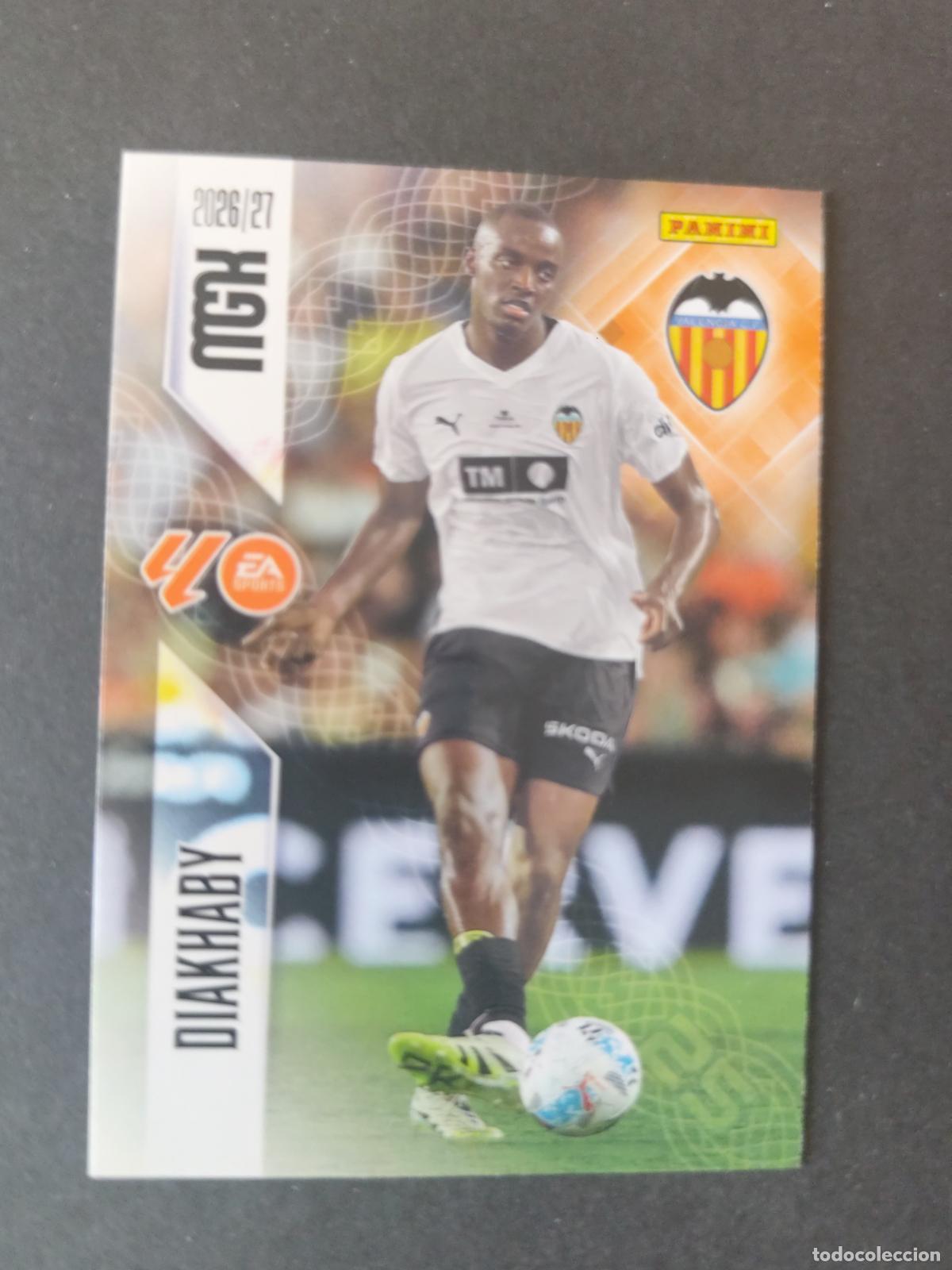 Cromos de Futebol: 347 DIAKHABY VALENCIA MEGACRACKS 2026 2027 26 27