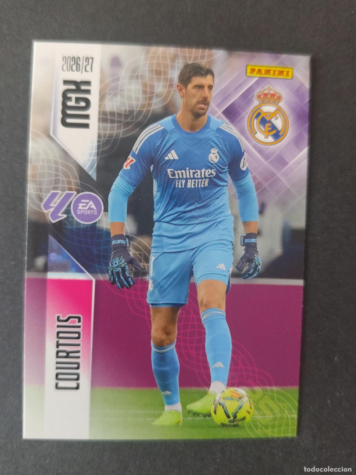 Cromos de Futebol: 218 COURTOIS REAL MADRID MEGACRACKS 2026 2027 26 27
