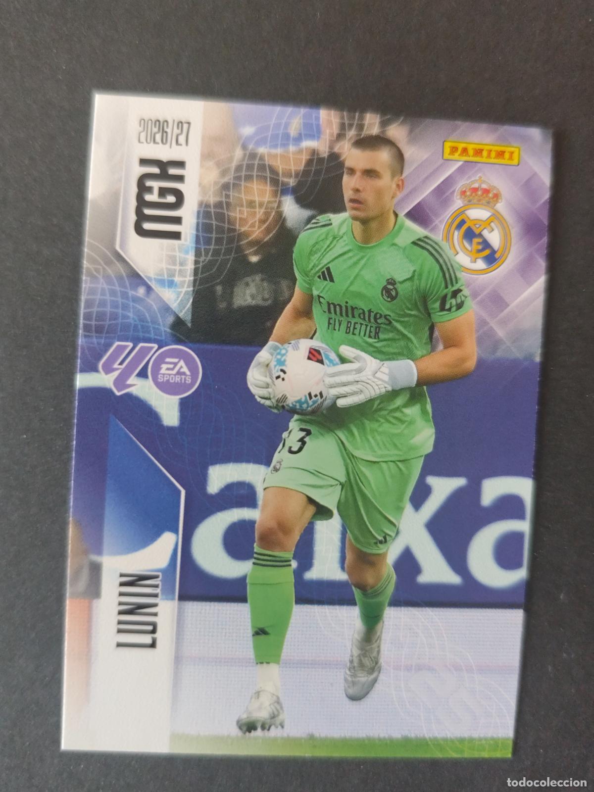 Cromos de Futebol: 219 LUNIN REAL MADRID MEGACRACKS 2026 2027 26 27