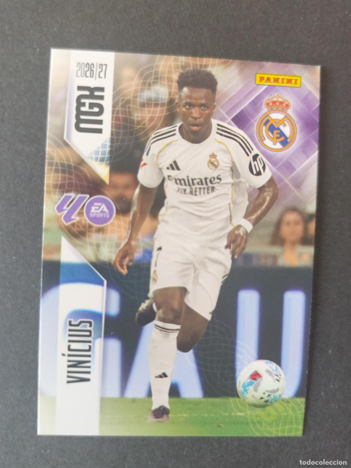 Cromos de Futebol: 234 VIN&Iacute;CIUS REAL MADRID MEGACRACKS 2026 2027 26 27