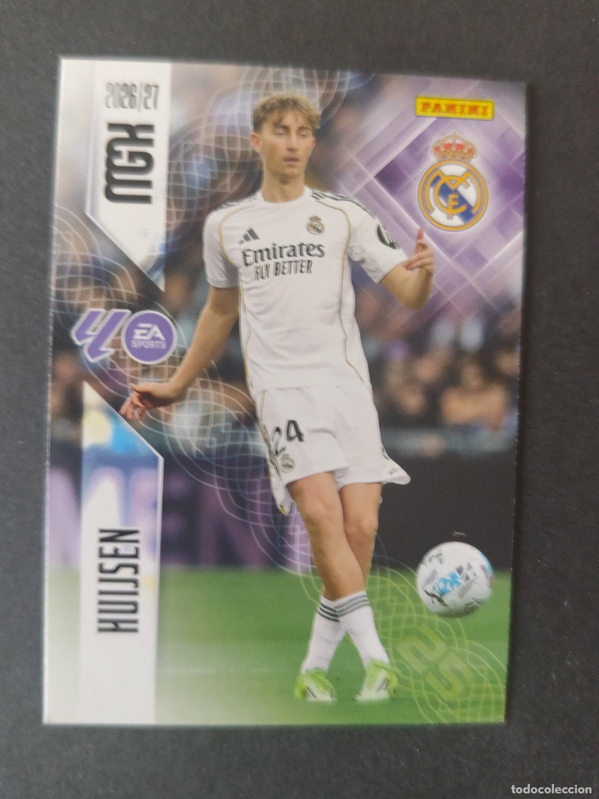 Cromos de Futebol: 222 HUIJSEN REAL MADRID MEGACRACKS 2026 2027 26 27