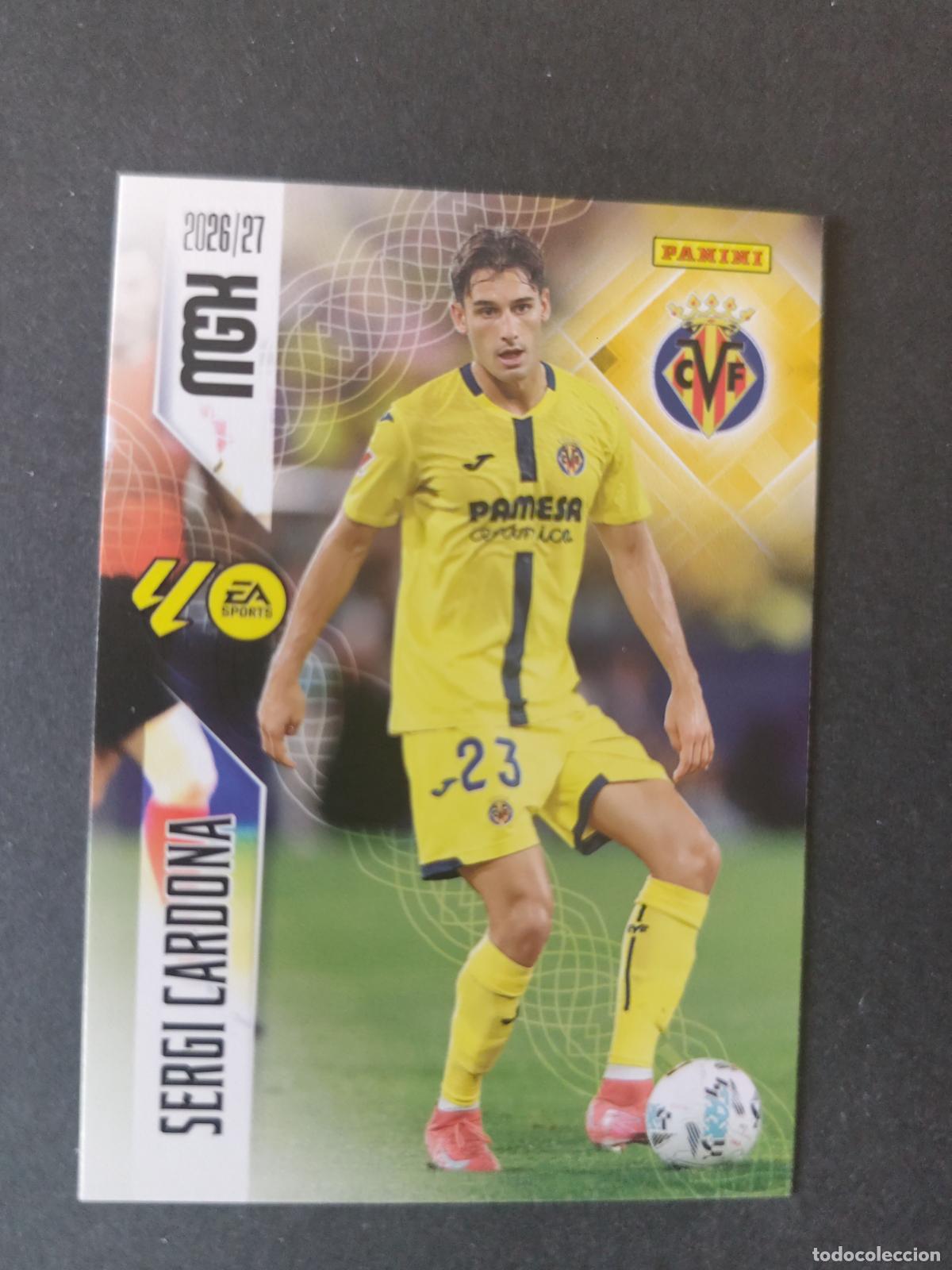 Cromos de Futebol: 369 SERGI CARDONA VILLARREAL MEGACRACKS 2026 2027 26 27