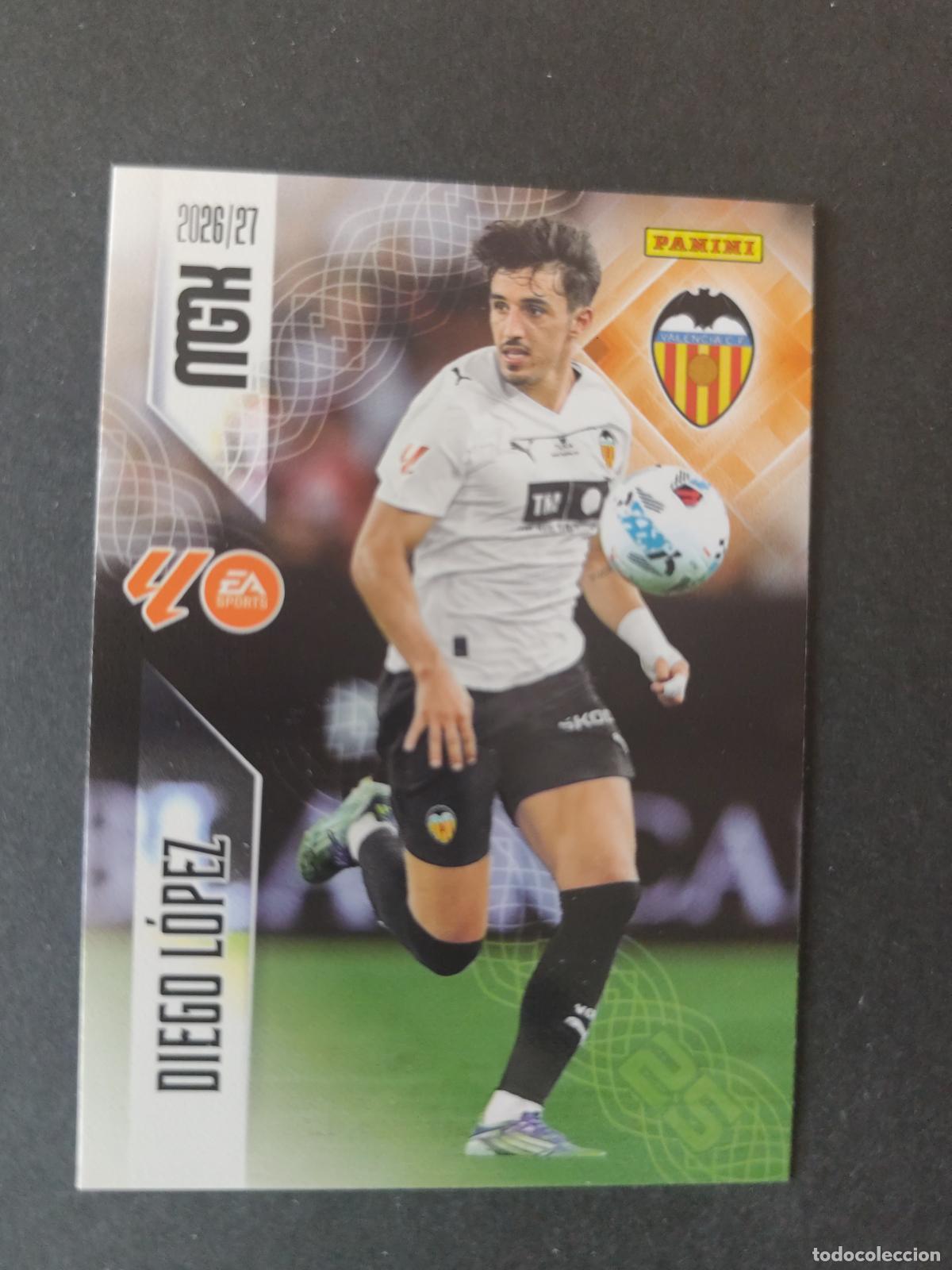 Cromos de Futebol: 359 DIEGO L&Oacute;PEZ VALENCIA MEGACRACKS 2026 2027 26 27