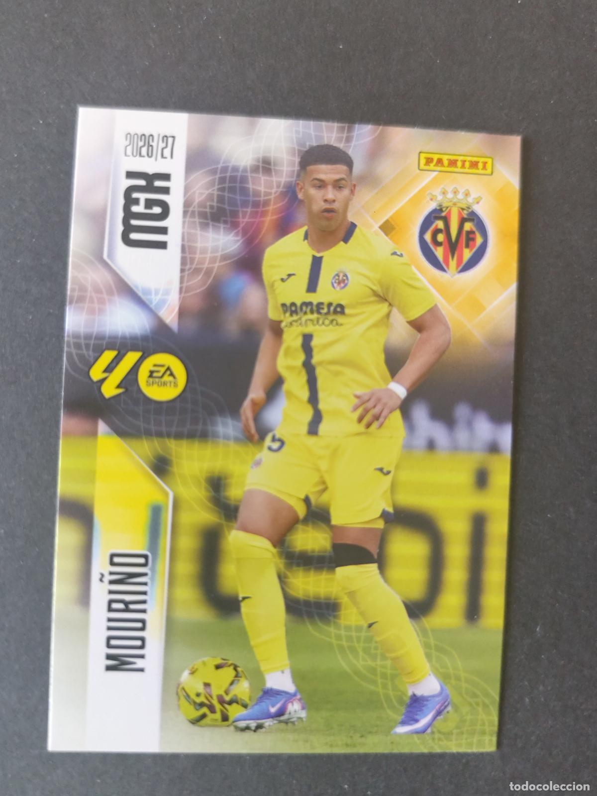 Cromos de Futebol: 364 MOURI&Ntilde;O VILLARREAL MEGACRACKS 2026 2027 26 27