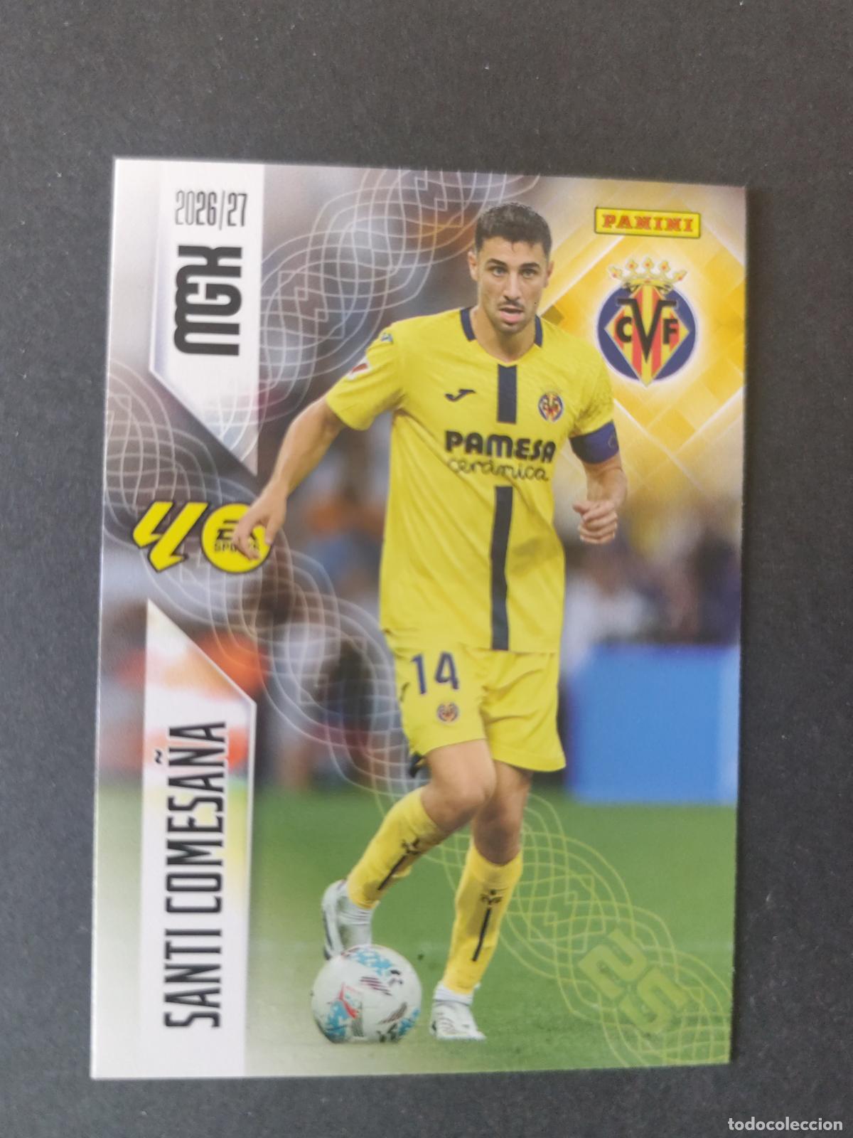 Cromos de Futebol: 370 SANTI COMESA&Ntilde;A VILLARREAL MEGACRACKS 2026 2027 26 27