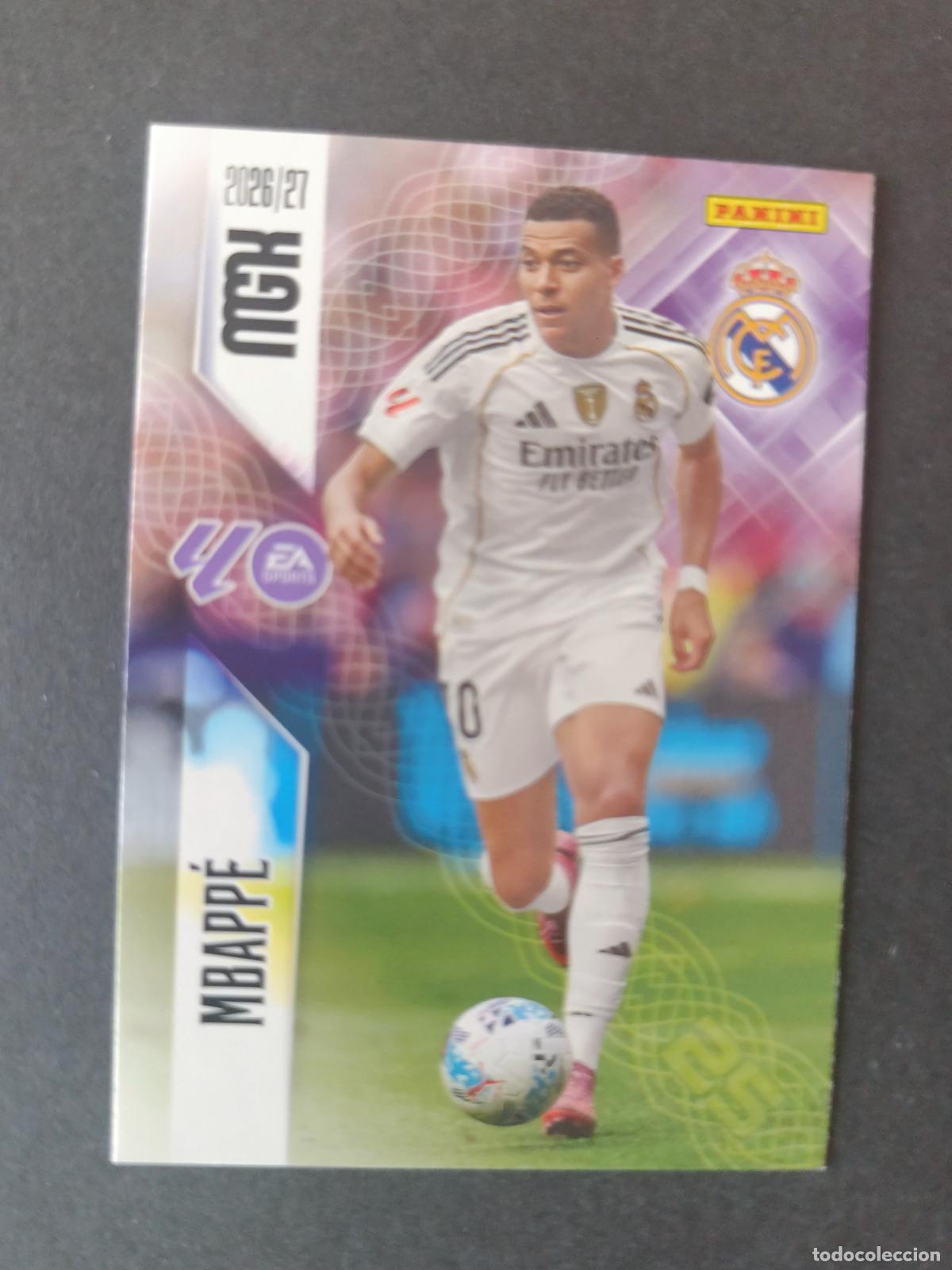 Football Stickers: 232 MBAPP&Eacute; REAL MADRID MEGACRACKS 2026 2027 26 27