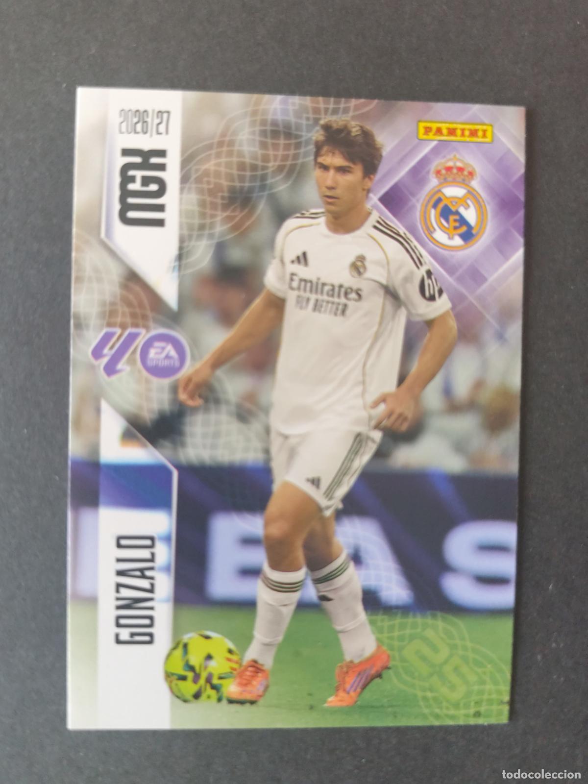 Football Stickers: 233 GONZALO REAL MADRID MEGACRACKS 2026 2027 26 27