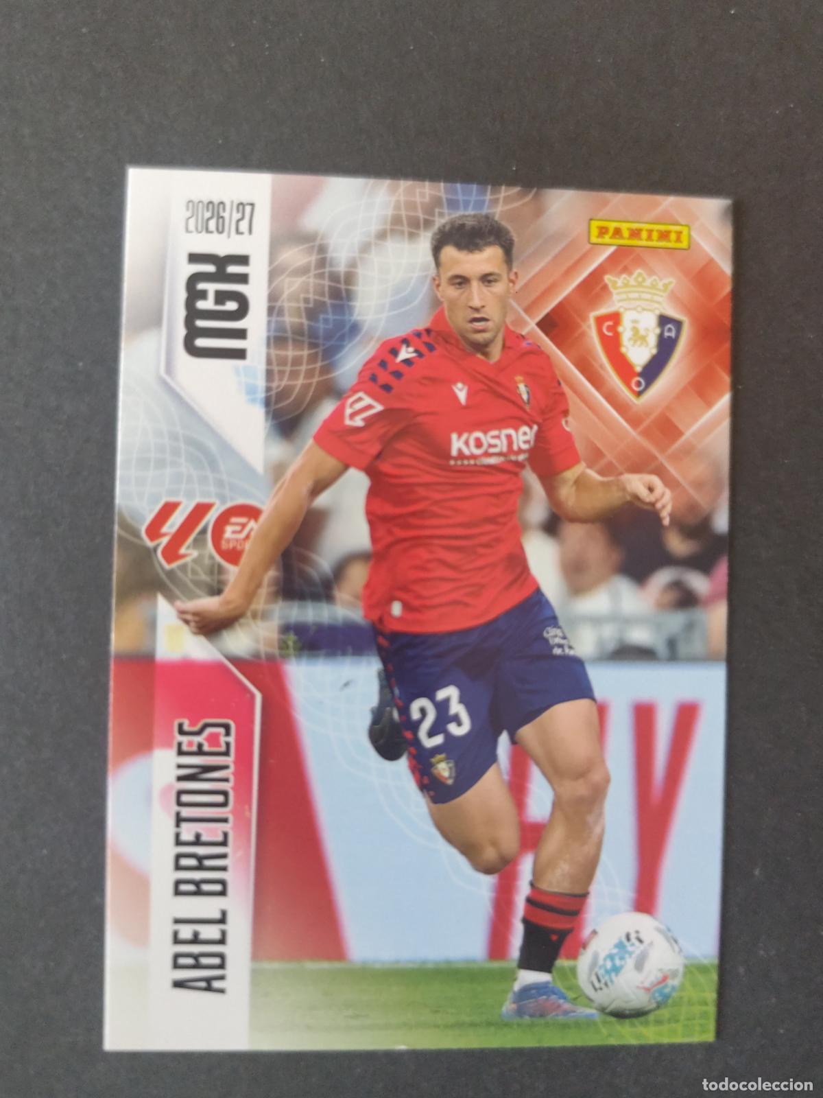 Football Stickers: 260 ABEL BRETONES OSASUNA MEGACRACKS 2026 2027 26 27
