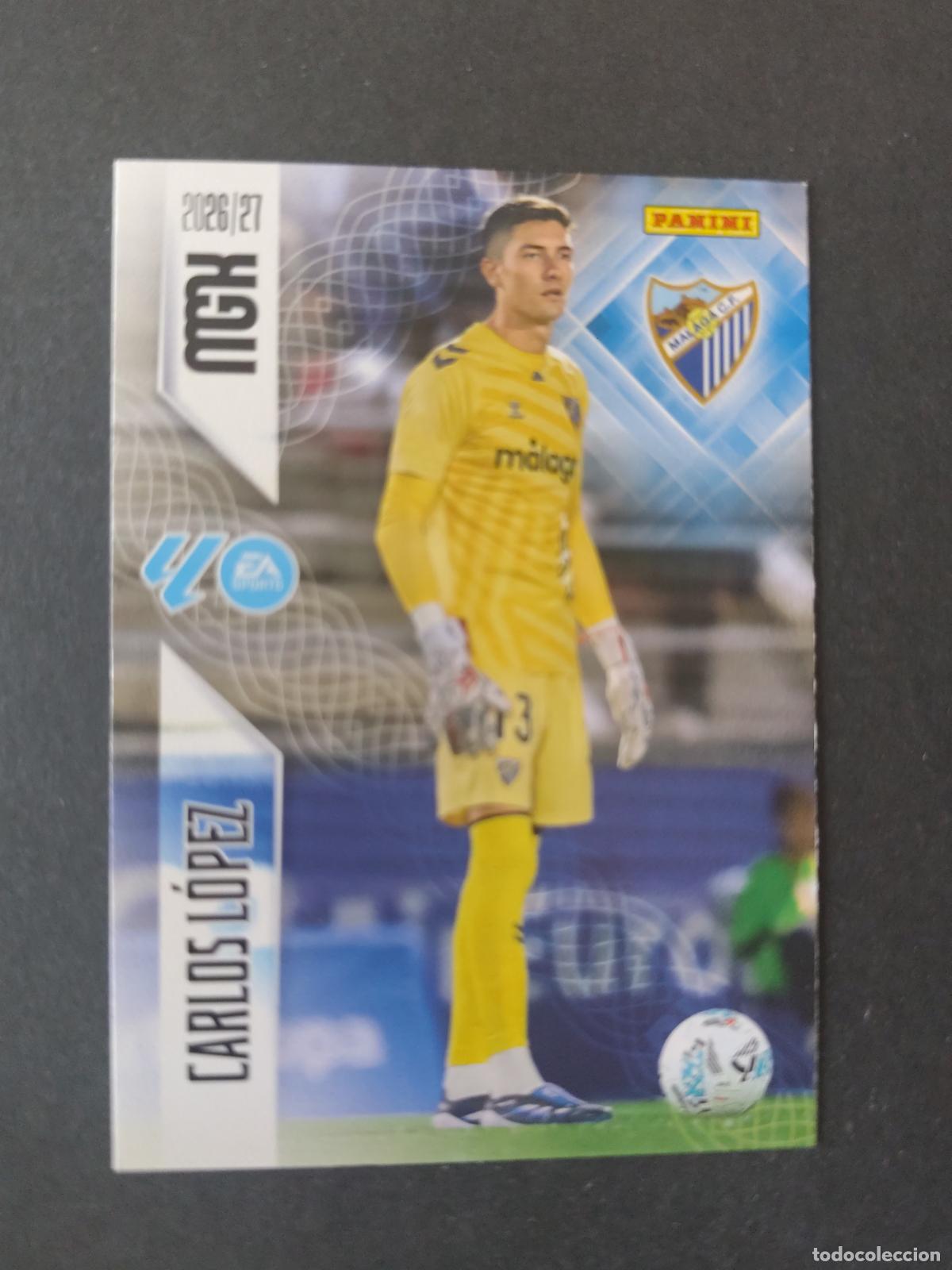 Football Stickers: 237 CARLOS L&Oacute;PEZ M&Aacute;LAGA MEGACRACKS 2026 2027 26 27