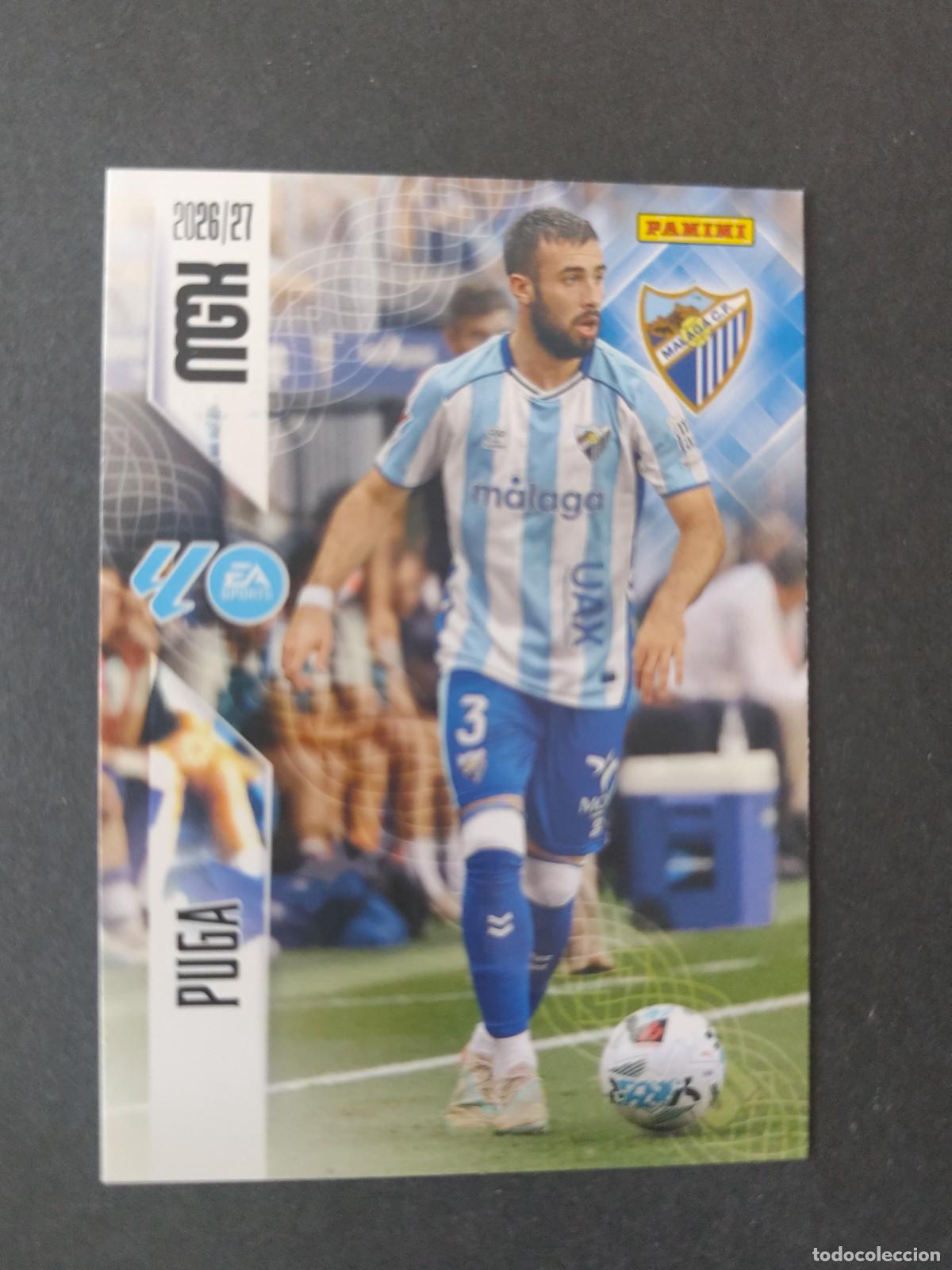 Football Stickers: 238 PUGA M&Aacute;LAGA MEGACRACKS 2026 2027 26 27