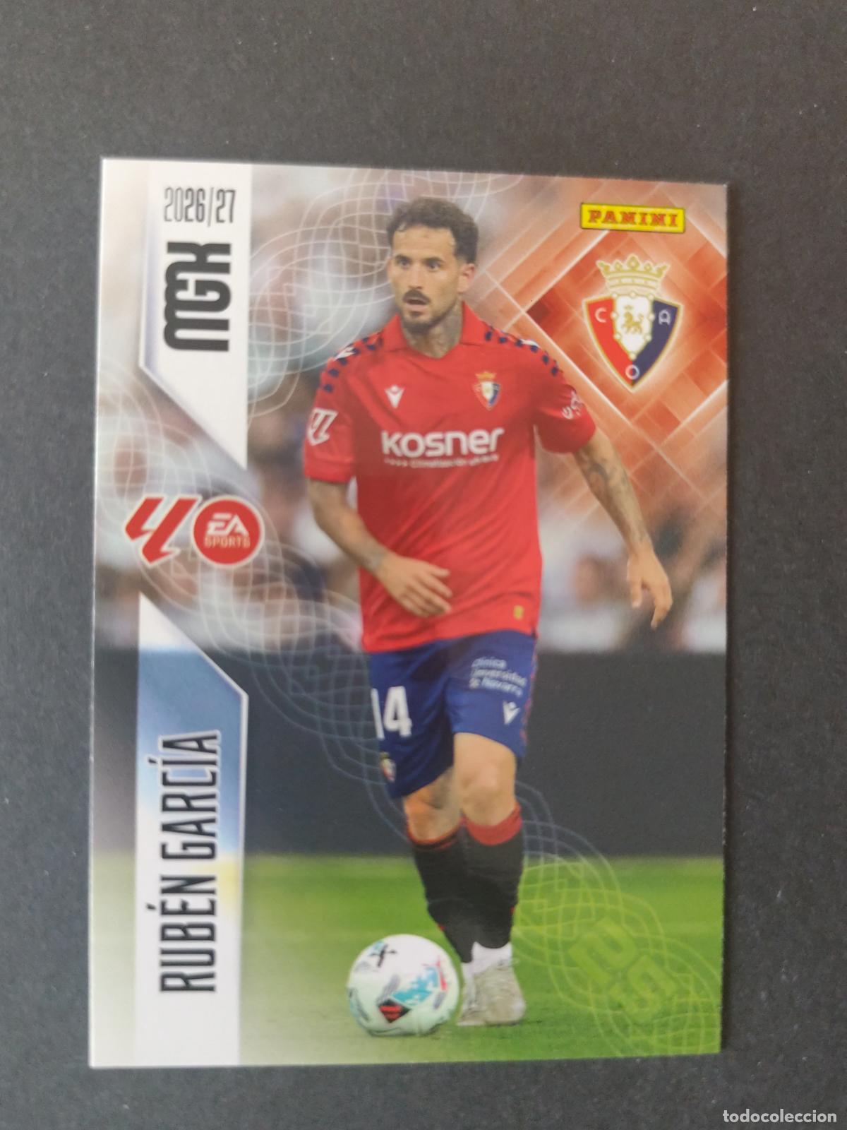 Cromos de Futebol: 265 RUB&Eacute;N GARC&Iacute;A OSASUNA MEGACRACKS 2026 2027 26 27