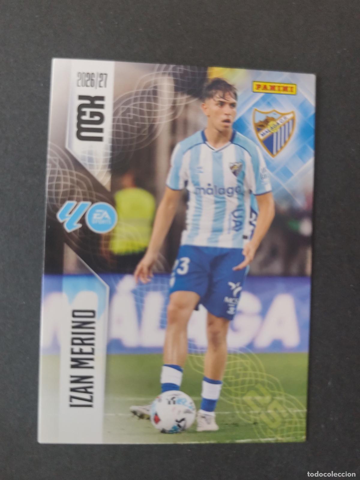 Cromos de Futebol: 244 IZAN MERINO M&Aacute;LAGA MEGACRACKS 2026 2027 26 27