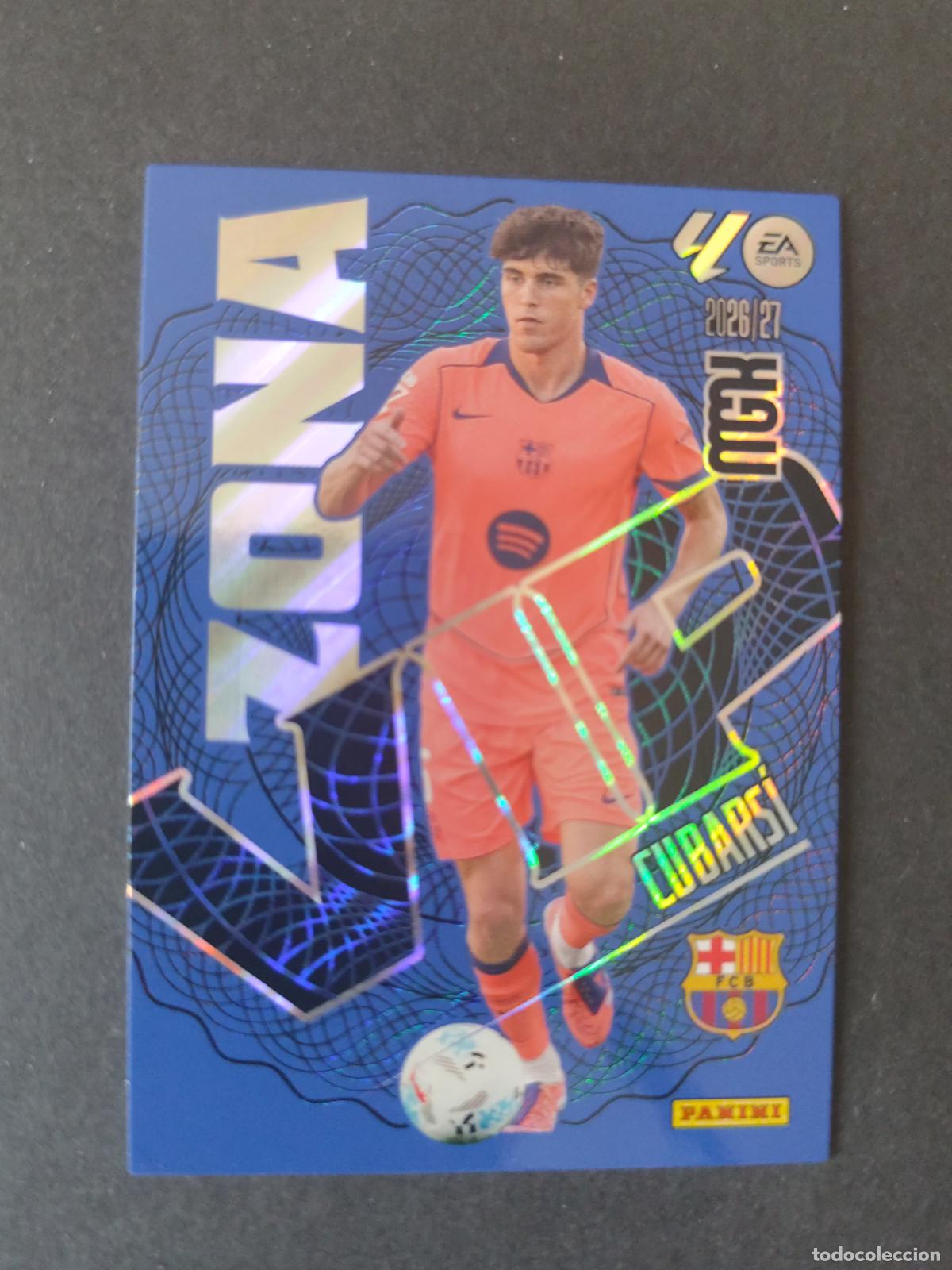 Figurine di Calcio: 391 CUBARS&Iacute; BARCELONA ZONA VIP MEGACRACKS 2026 2027 26 27