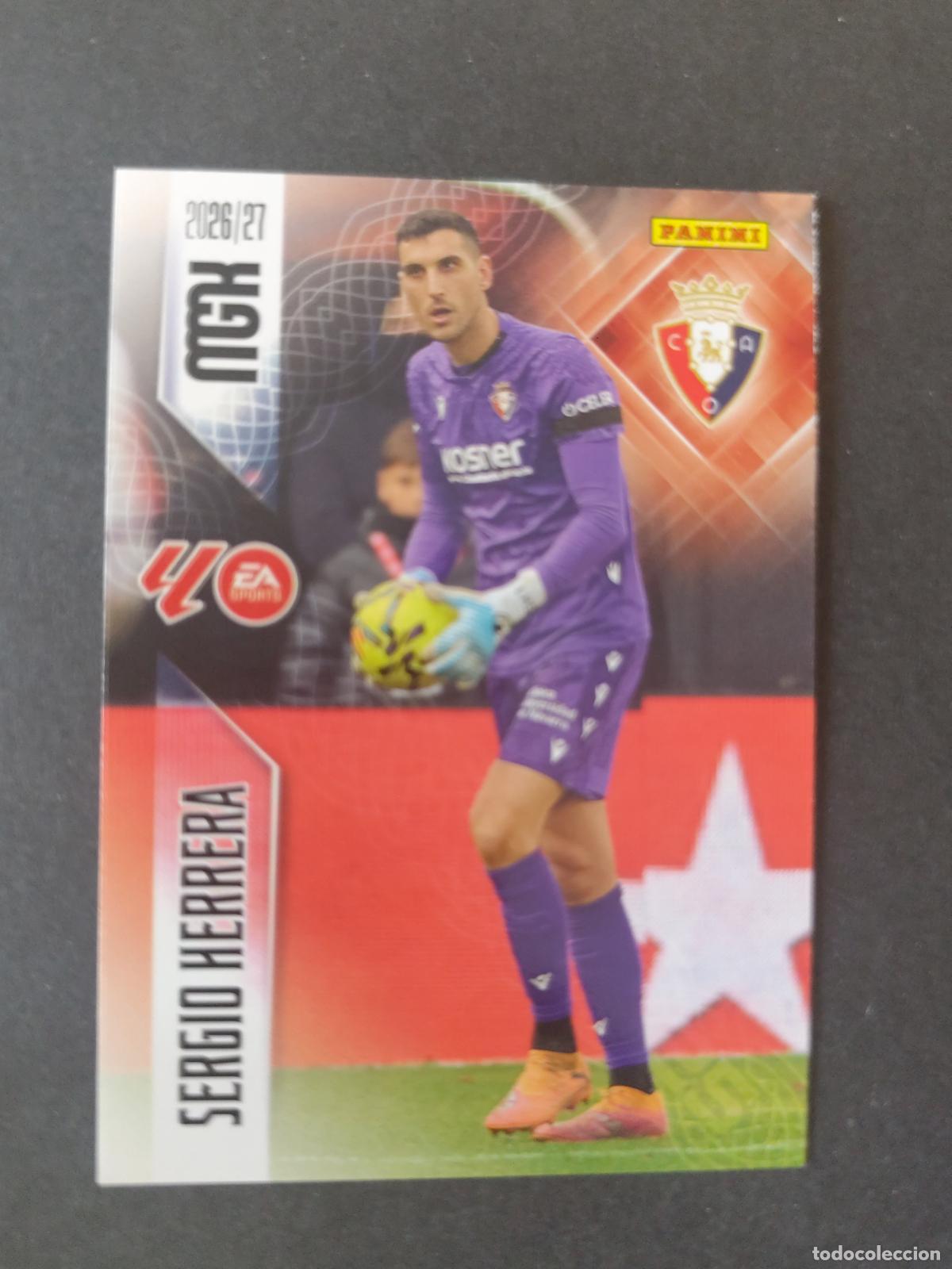 Figurine di Calcio: 254 SERGIO HERRERA OSASUNA MEGACRACKS 2026 2027 26 27