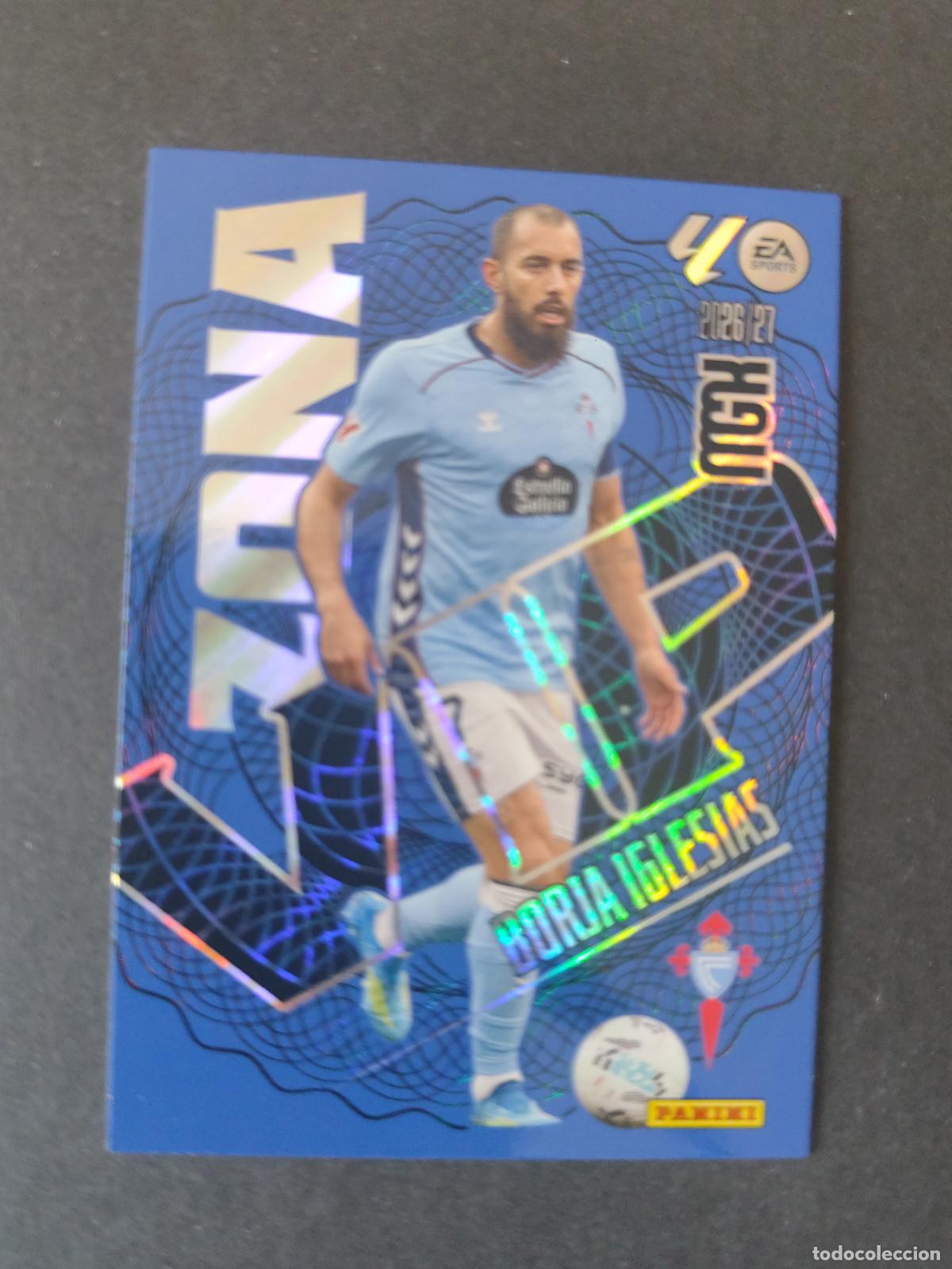 Figurine di Calcio: 389 BORJA IGLESIAS CELTA VIGO ZONA VIP MEGACRACKS 2026 2027 26 27