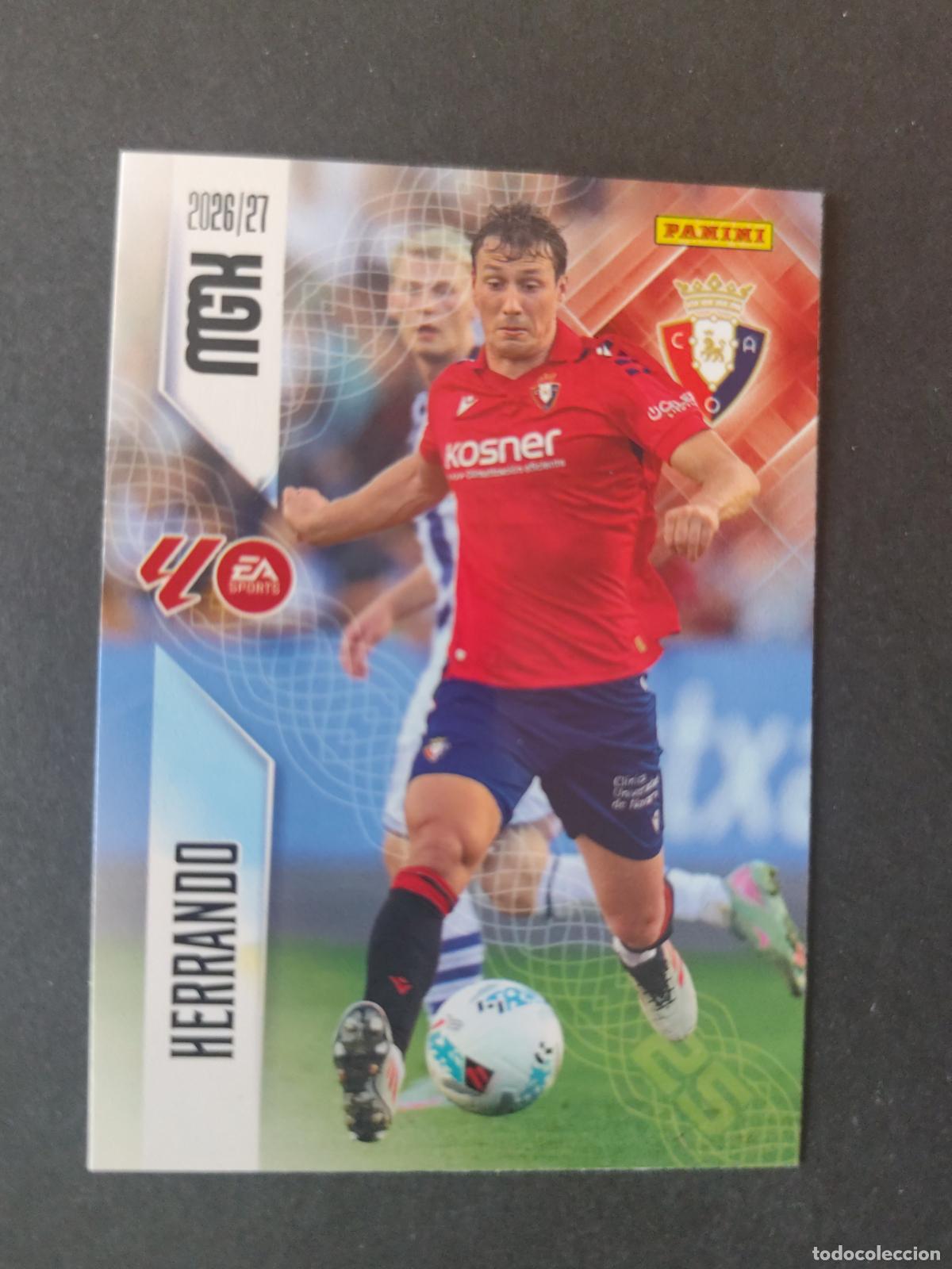Figurine di Calcio: 259 HERRANDO OSASUNA MEGACRACKS 2026 2027 26 27