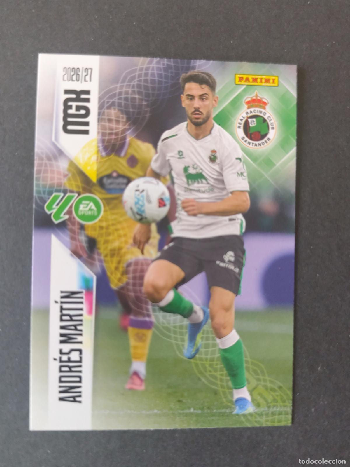 Figurine di Calcio: 285 ANDR&Eacute;S MART&Iacute;N RACING SANTANDER MEGACRACKS 2026 2027 26 27