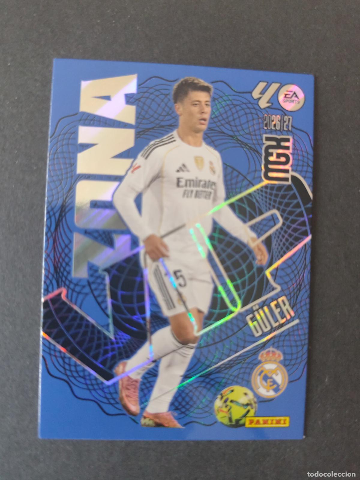 Cromos de Futebol: 396 G&Uuml;LER REAL MADRID ZONA VIP MEGACRACKS 2026 2027 26 27