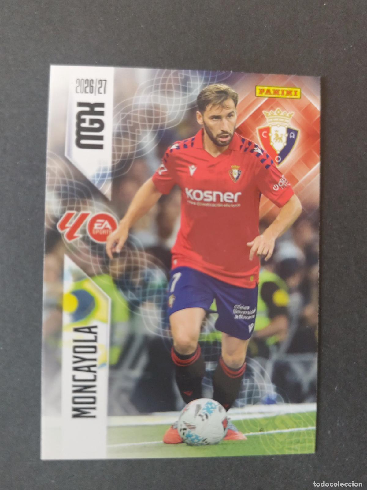 Cromos de Futebol: 263 MONCAYOLA OSASUNA MEGACRACKS 2026 2027 26 27
