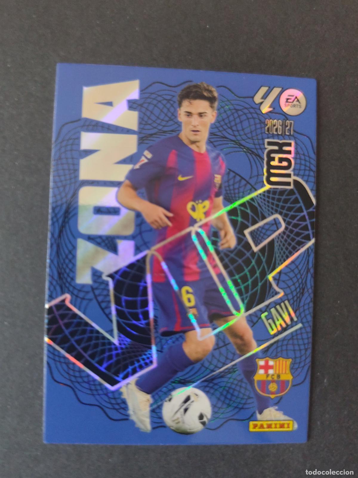 Cromos de Futebol: 394 GAVI BARCELONA ZONA VIP MEGACRACKS 2026 2027 26 27