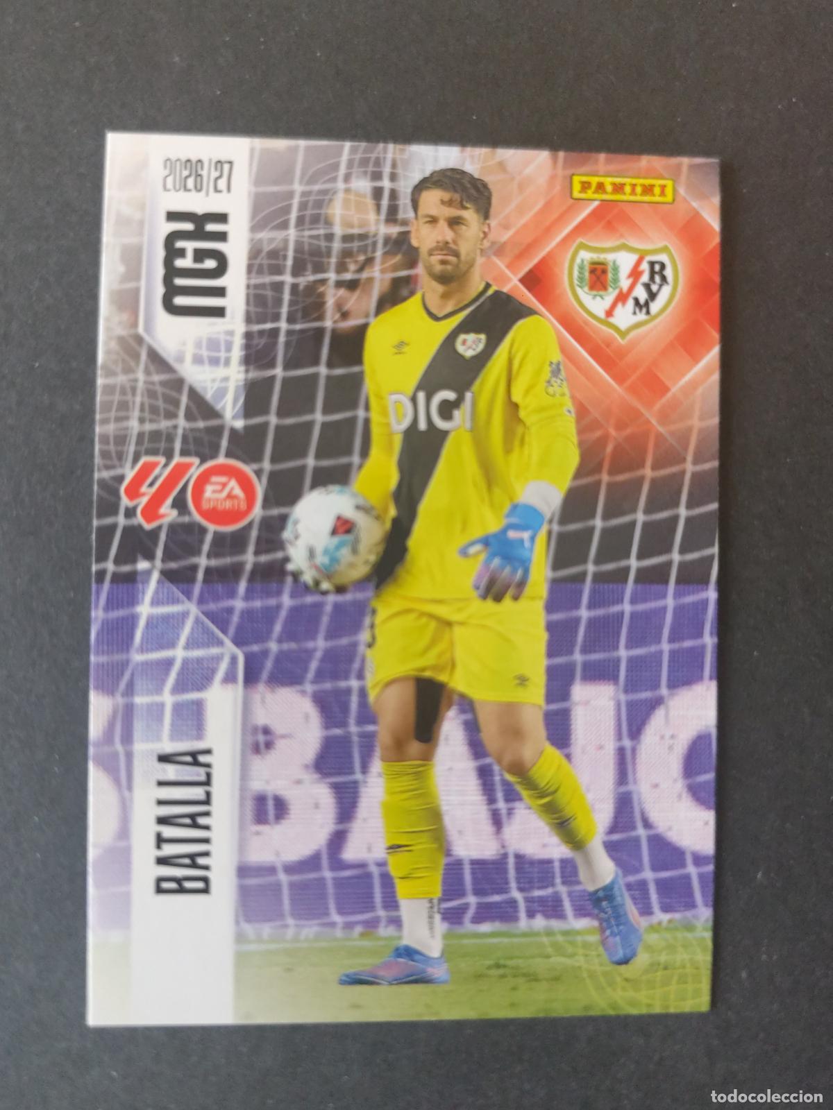 Cromos de Futebol: 290 BATALLA RAYO VALLECANO MEGACRACKS 2026 2027 26 27