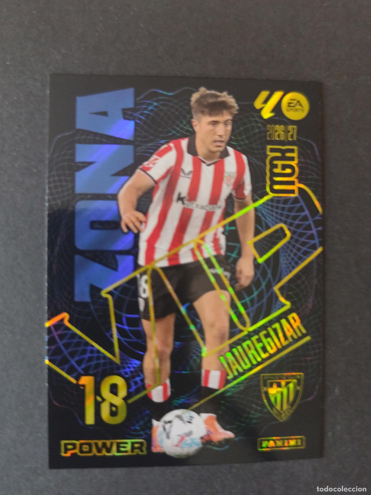 Cromos de Futebol: P398 398P JAUREGIZAR ATHLETIC BILBAO ZONA VIP POWER PARALELA MEGACRACKS 2026 2027 26 27