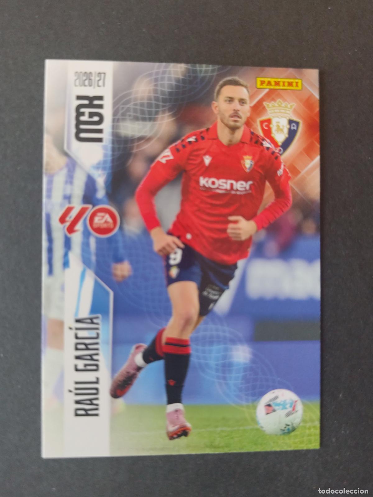 Cromos de Futebol: 269 RA&Uacute;L GARC&Iacute;A OSASUNA MEGACRACKS 2026 2027 26 27