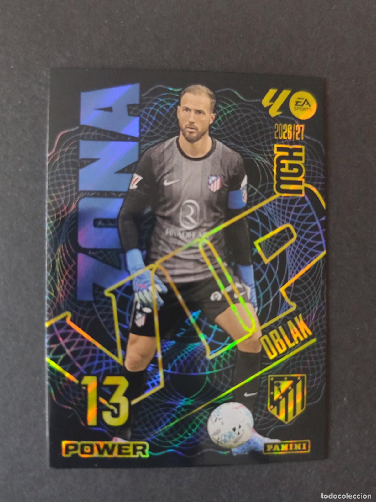Cromos de Futebol: P403 403P OBLAK ATL&Eacute;TICO MADRID ZONA VIP POWER PARALELA MEGACRACKS 2026 2027 26 27
