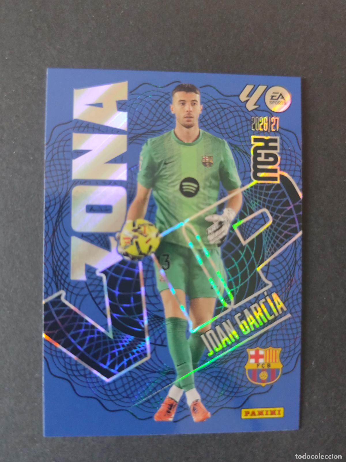 Cromos de Futebol: 399 JOAN GARC&Iacute;A BARCELONA ZONA VIP MEGACRACKS 2026 2027 26 27