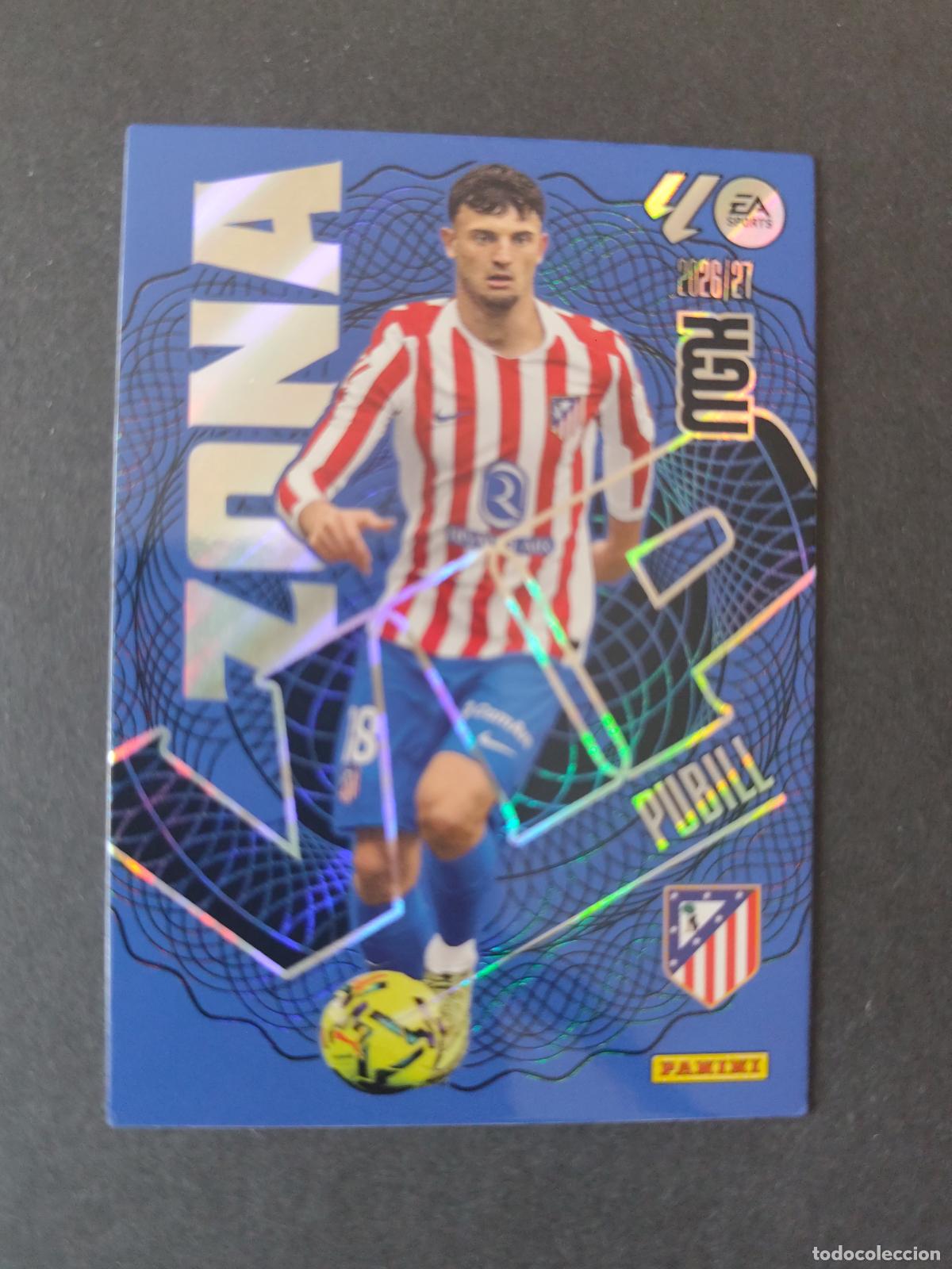 Cromos de Futebol: 404 PUBILL ATL&Eacute;TICO MADRID ZONA VIP MEGACRACKS 2026 2027 26 27