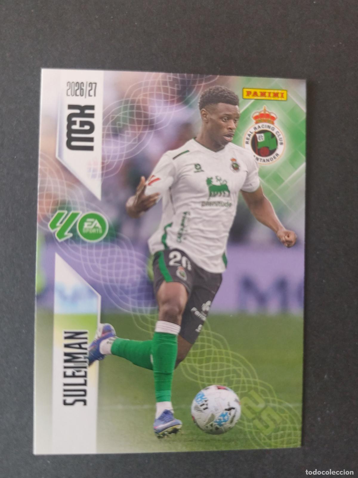 Cromos de Futebol: 284 SULEIMAN RACING SANTANDER MEGACRACKS 2026 2027 26 27