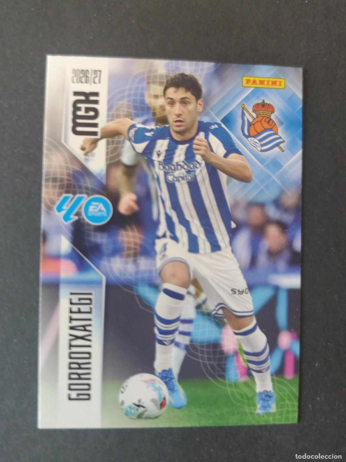 Fu&szlig;ball-Sticker: 315 GORROTXATEGI REAL SOCIEDAD MEGACRACKS 2026 2027 26 27